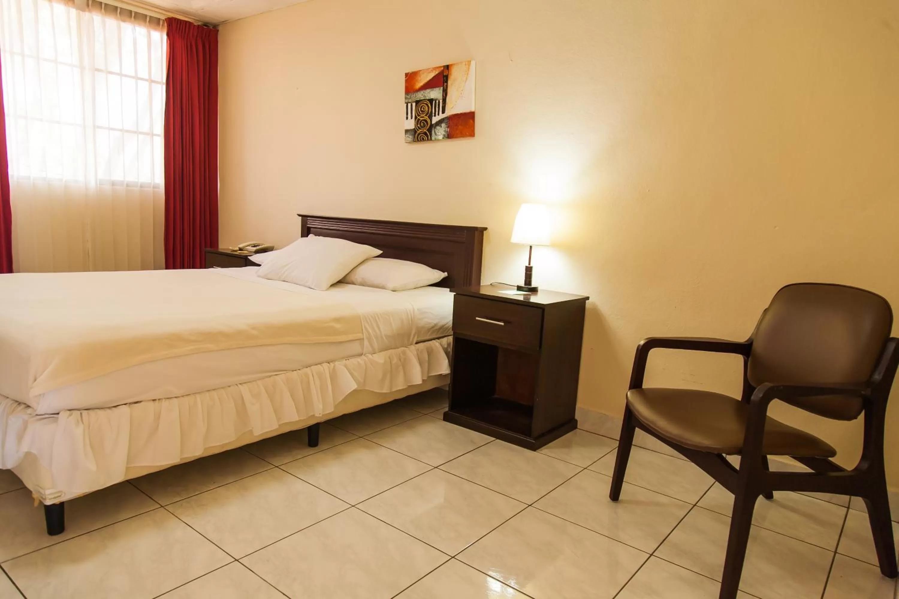 Bedroom, Bed in Hotel Estrella