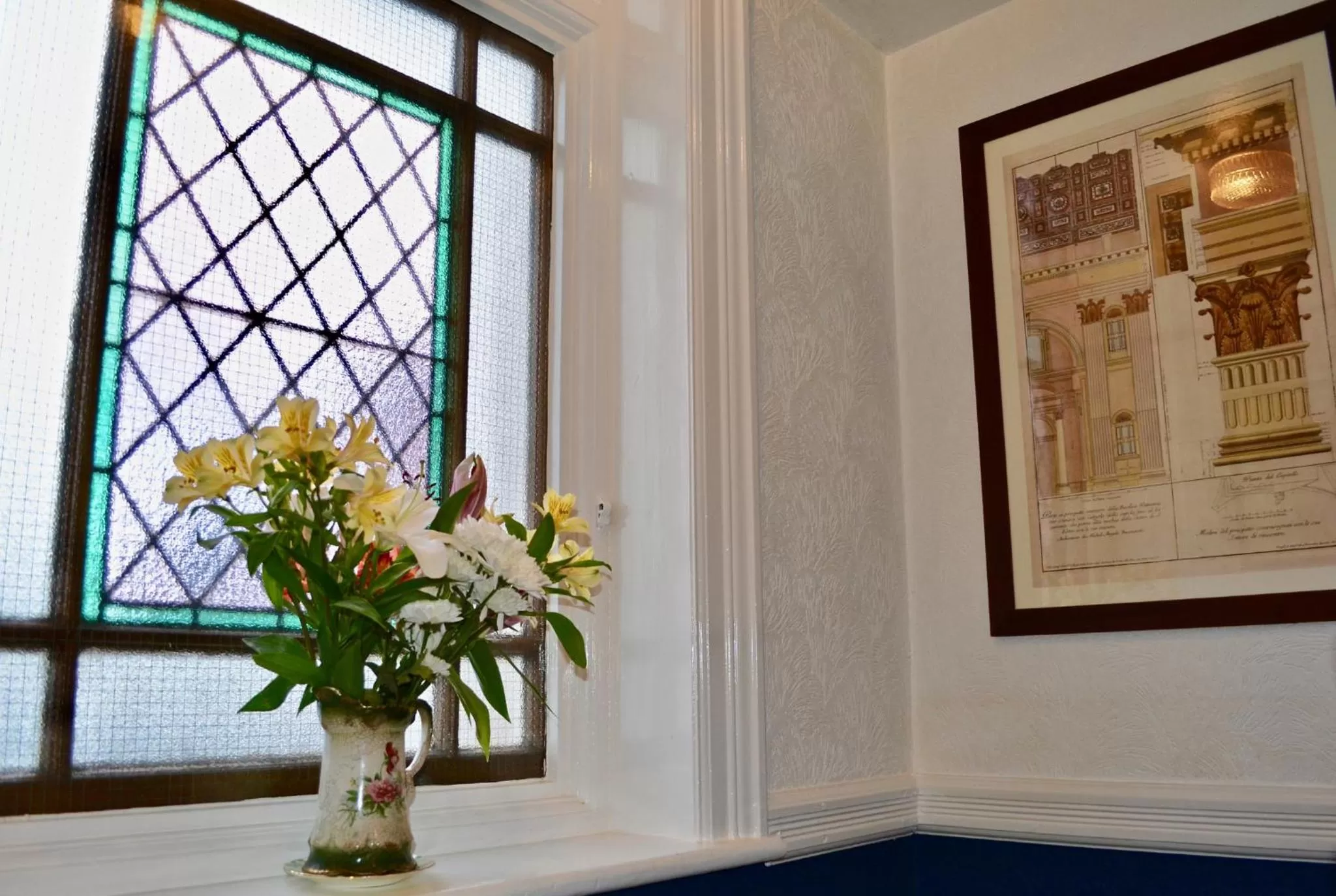 Decorative detail in St George's Guest House