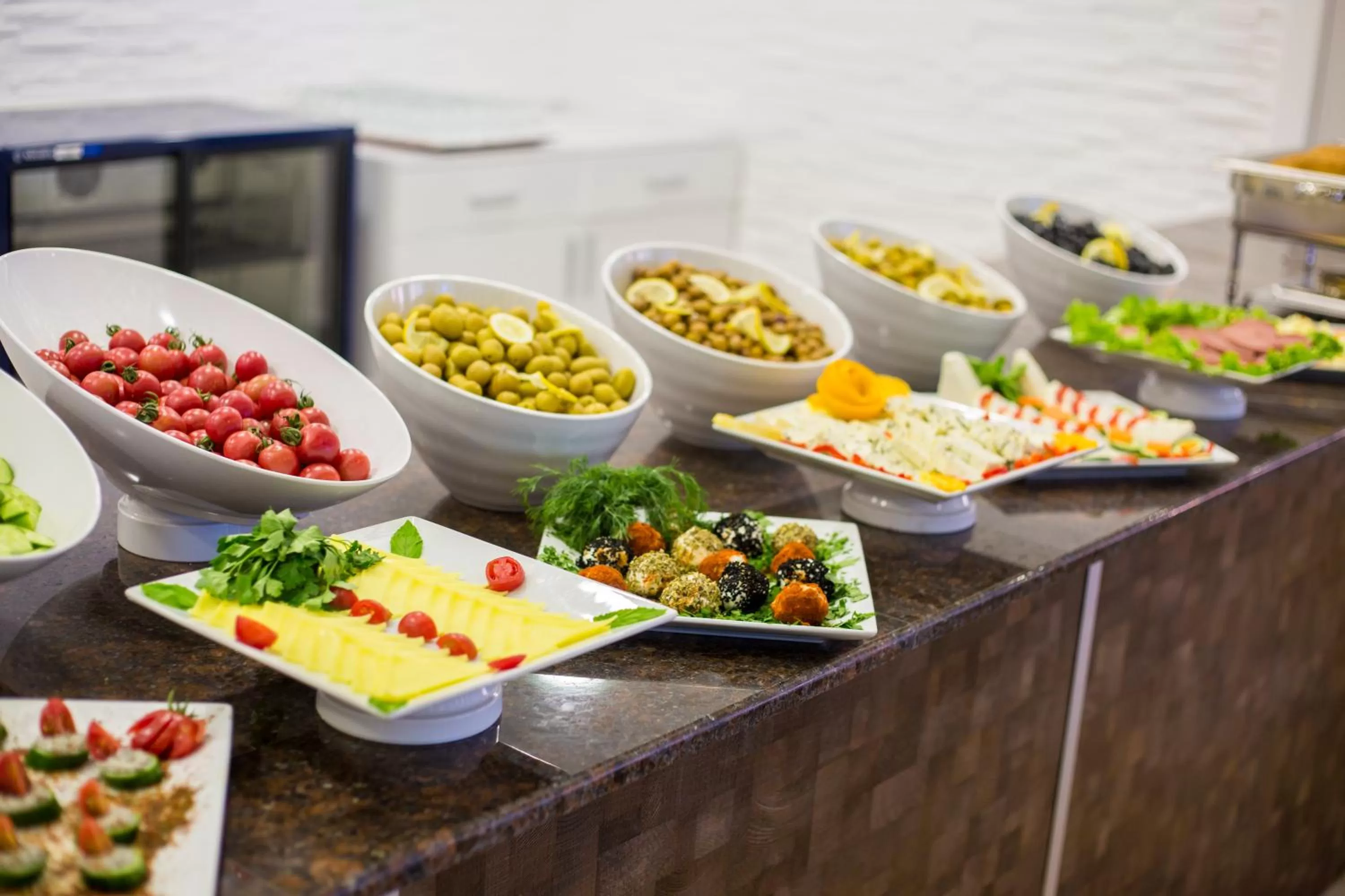 Food close-up in Mevre Hotel