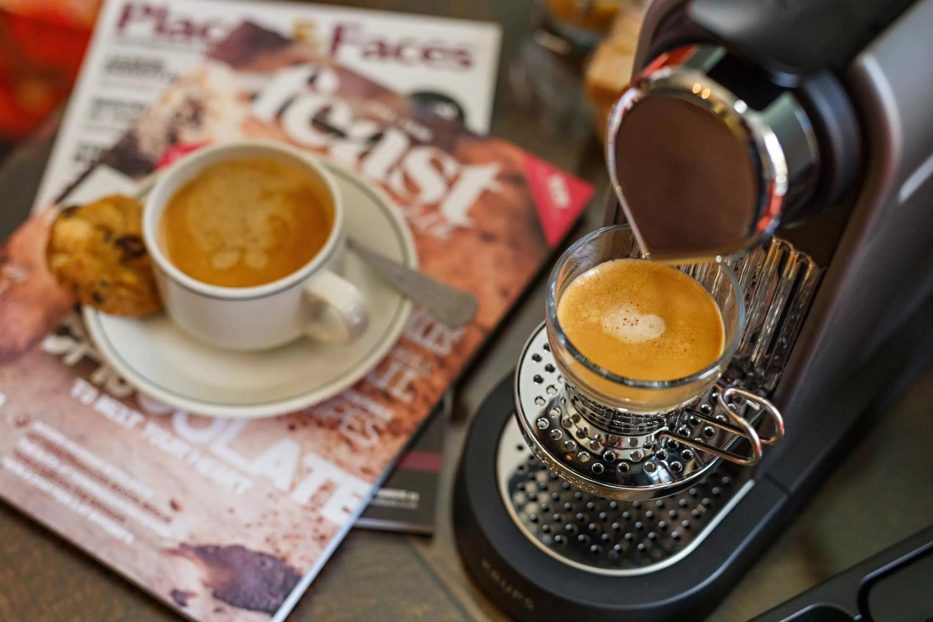 Coffee/tea facilities in The Assembly House in central Norwich