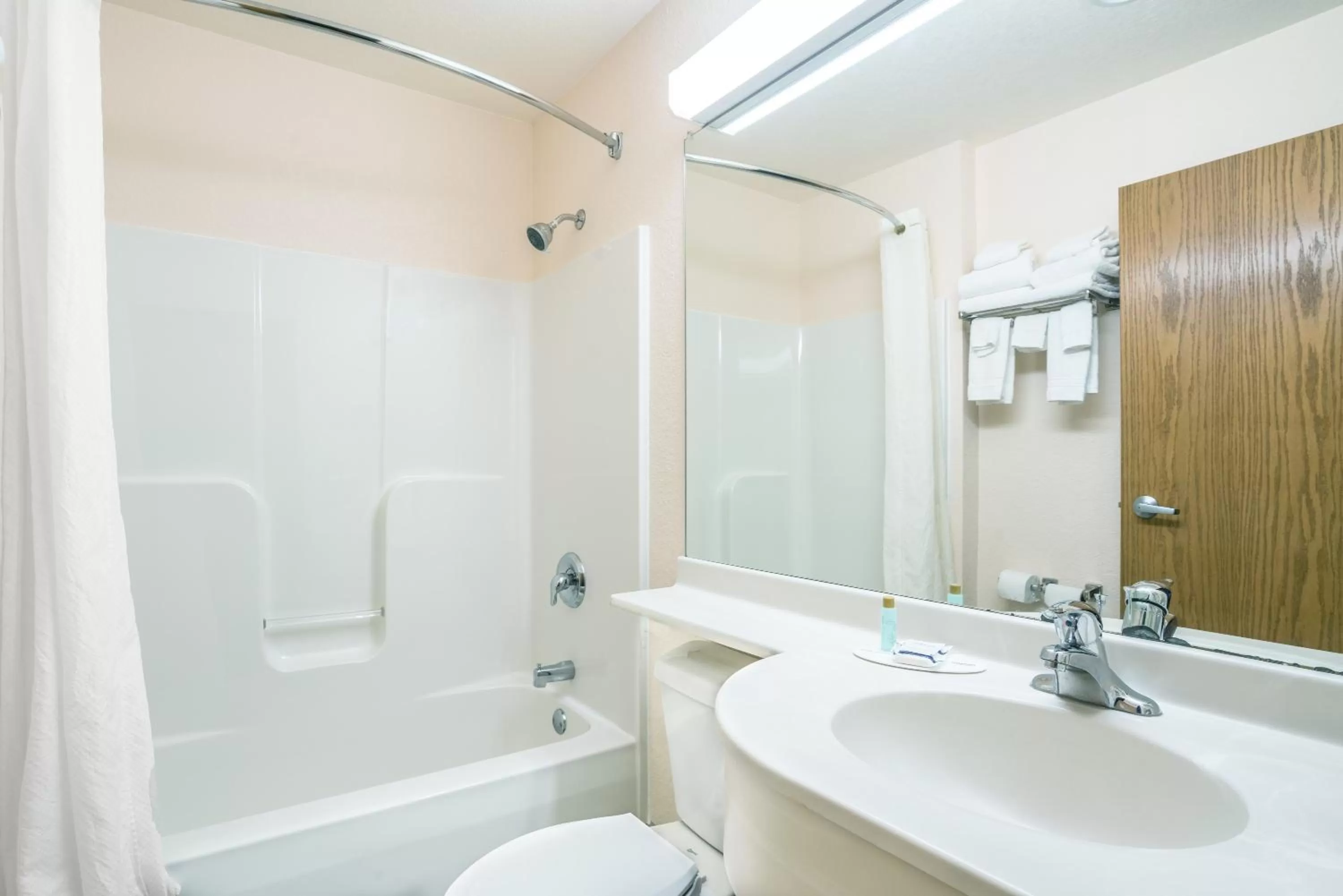 Shower in Microtel Inn & Suites Tomah