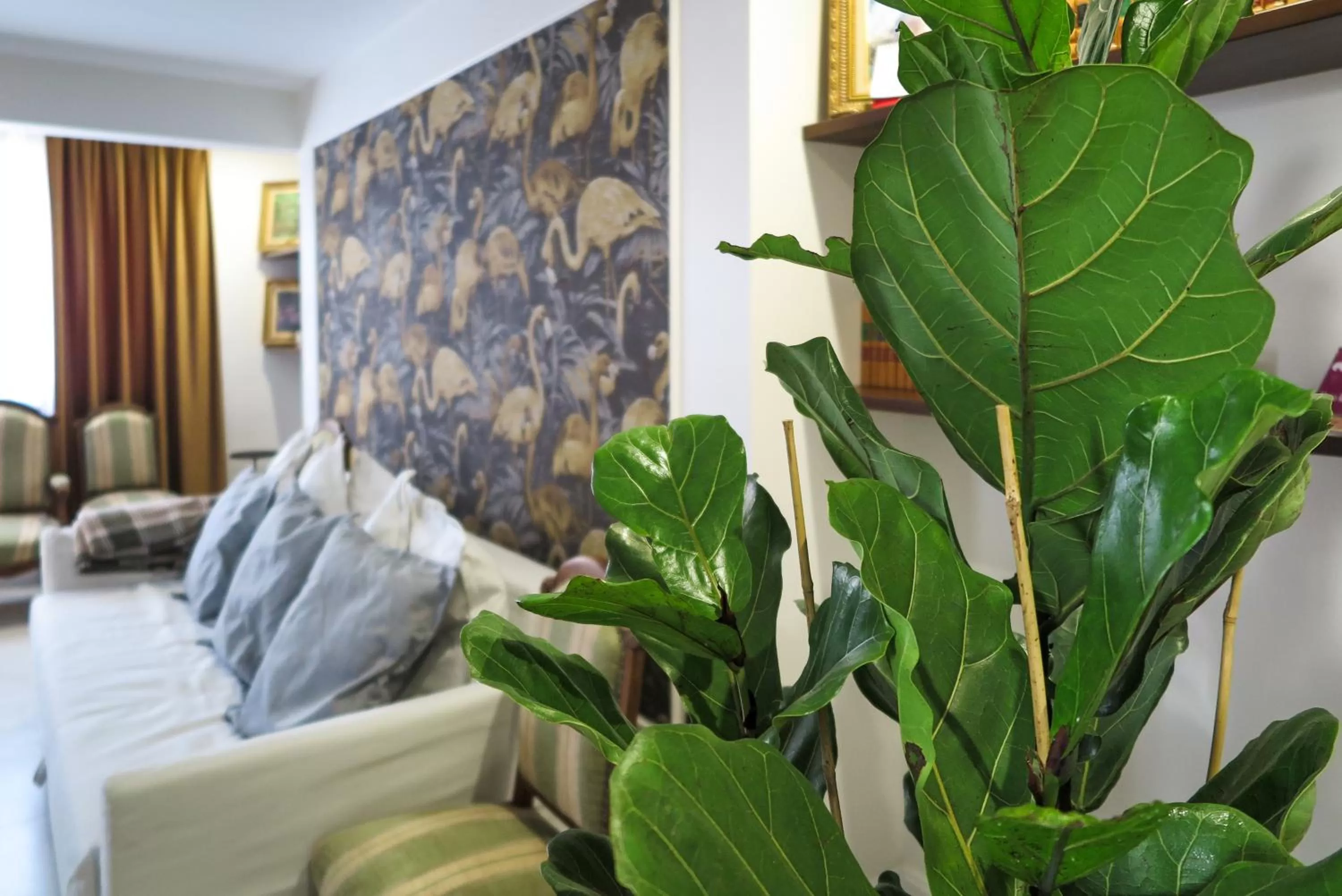 Communal lounge/ TV room in Tomé, casa de huéspedes