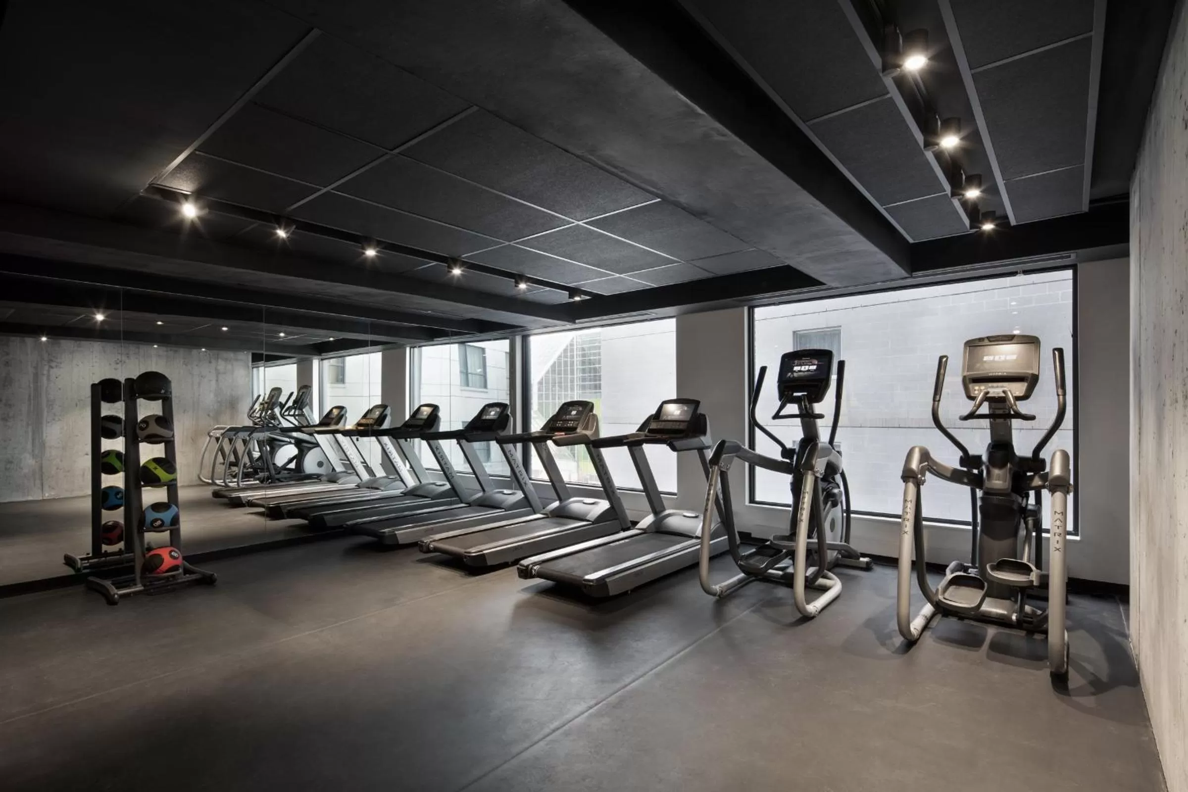 Fitness centre/facilities in Hotel Monville