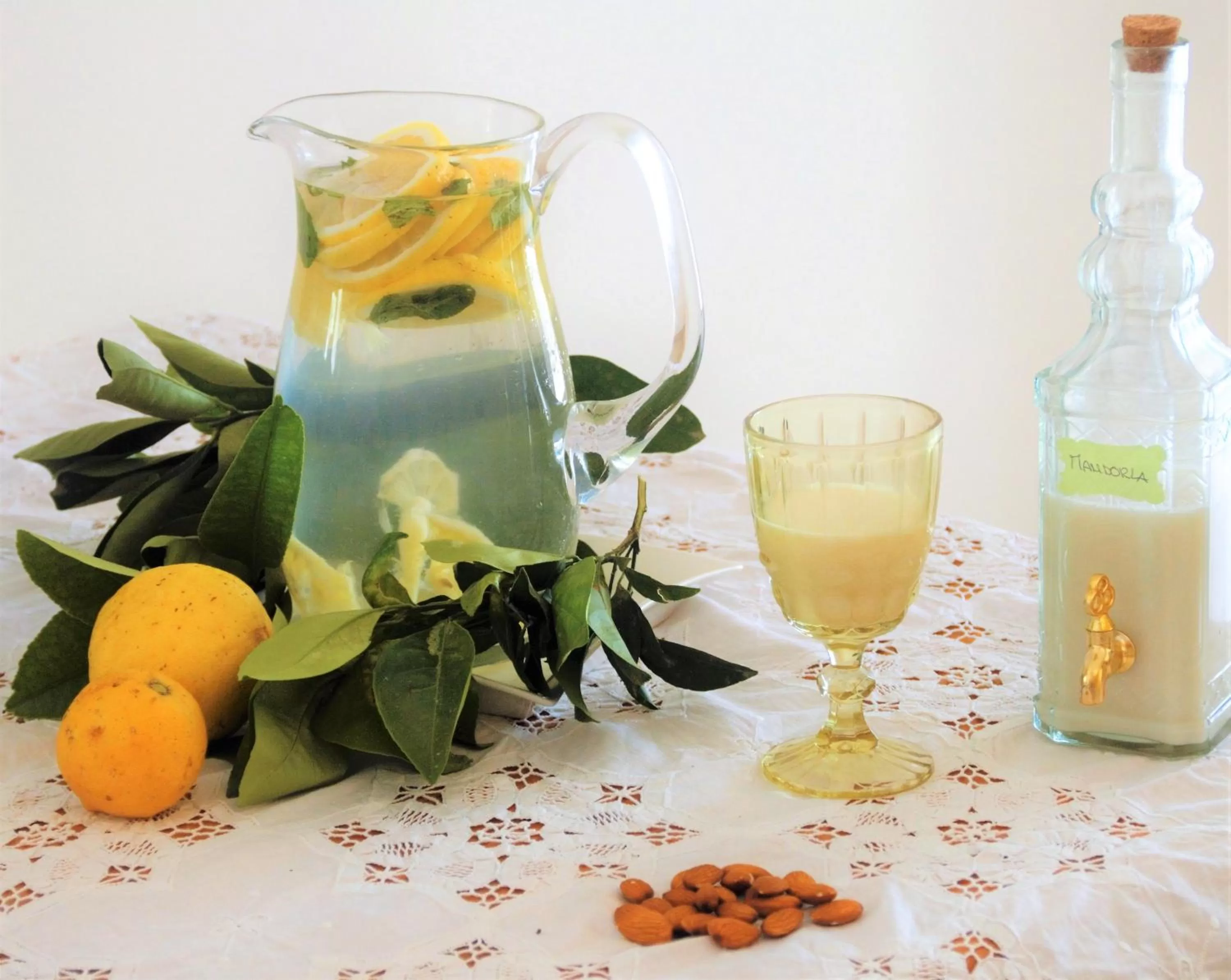 Food and drinks in Abbèntu B&B