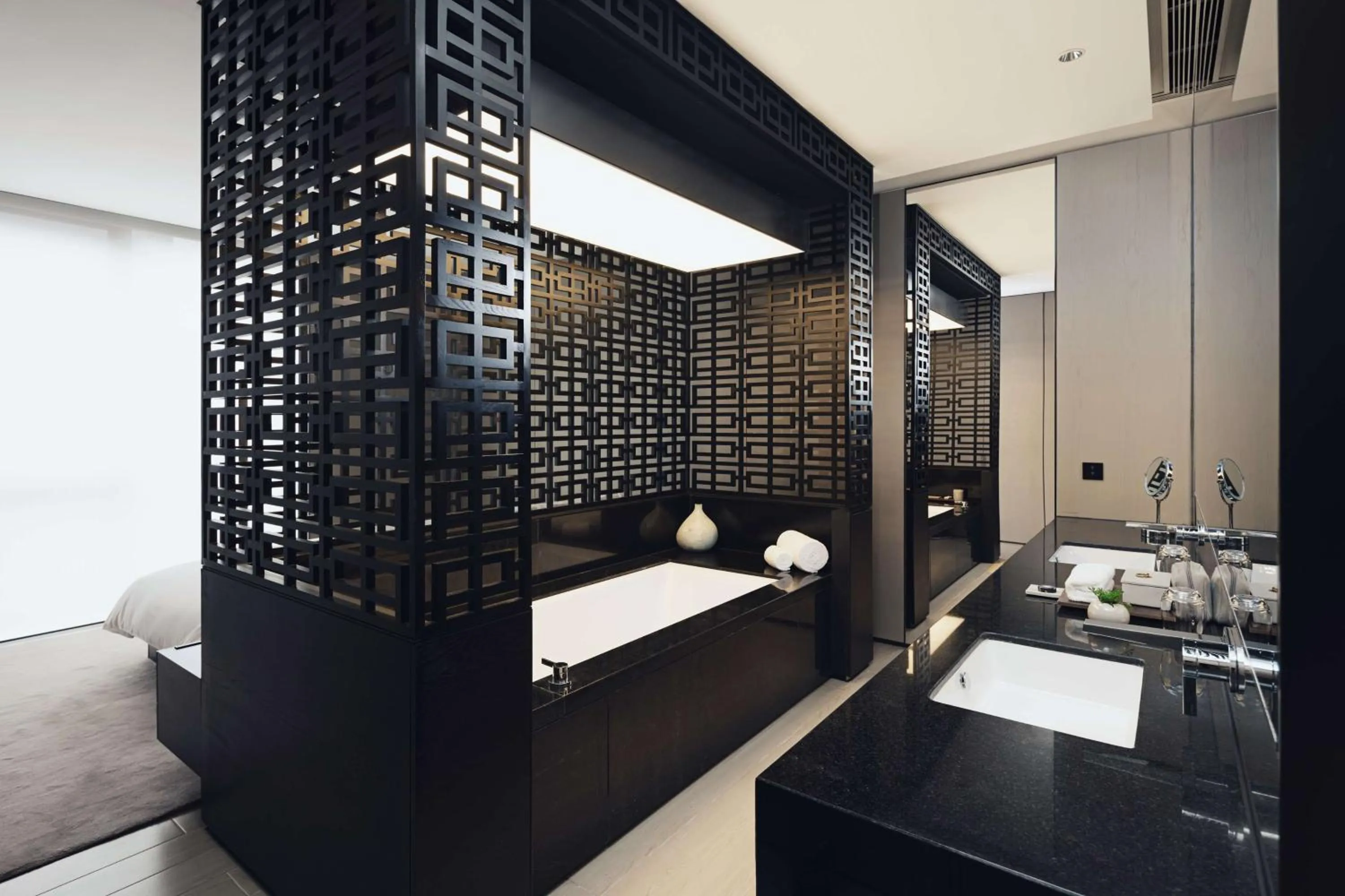 Bathroom in Upper House Chengdu