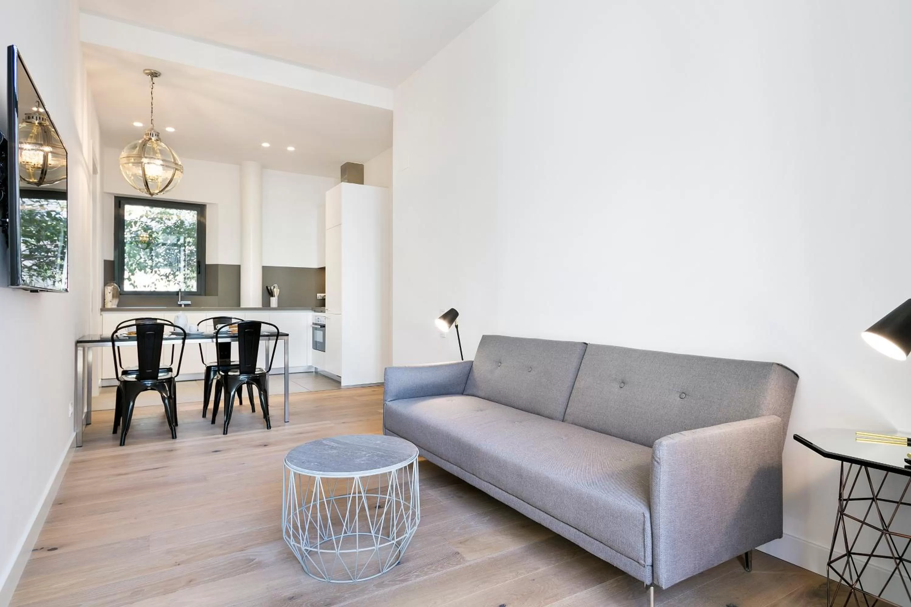 Kitchen or kitchenette in Murmuri Residence Mercader