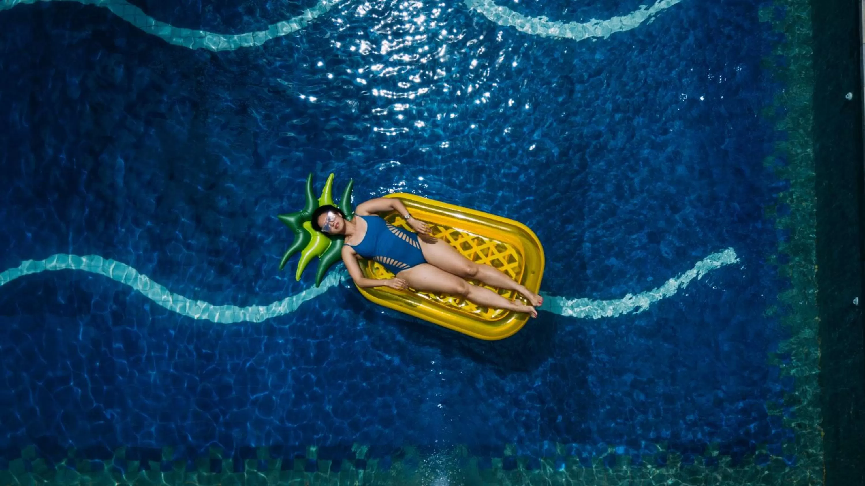 Swimming pool in Bebek Tepi Sawah Restaurant & Villas