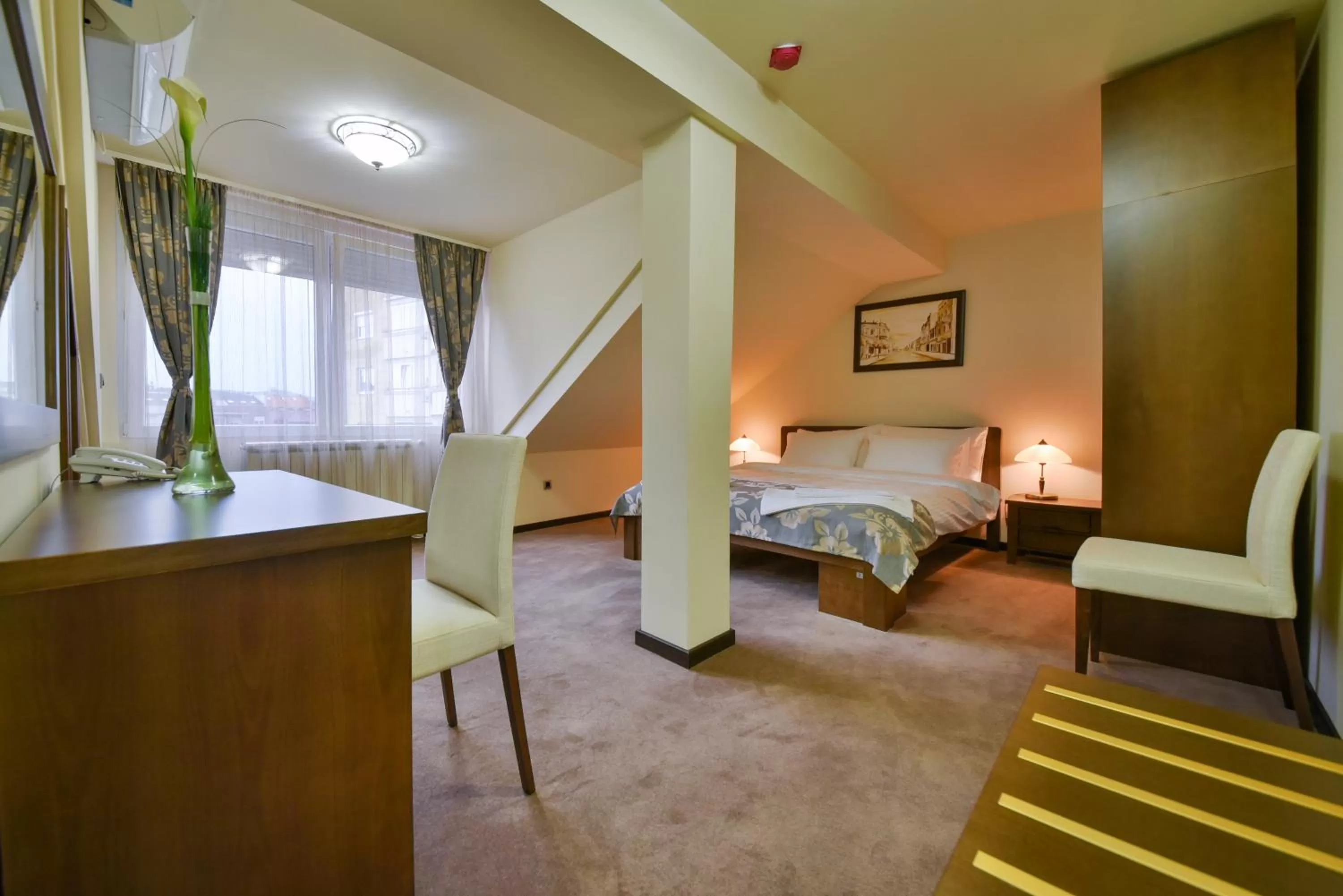 Bedroom, Room Photo in Garni Hotel Central Lux