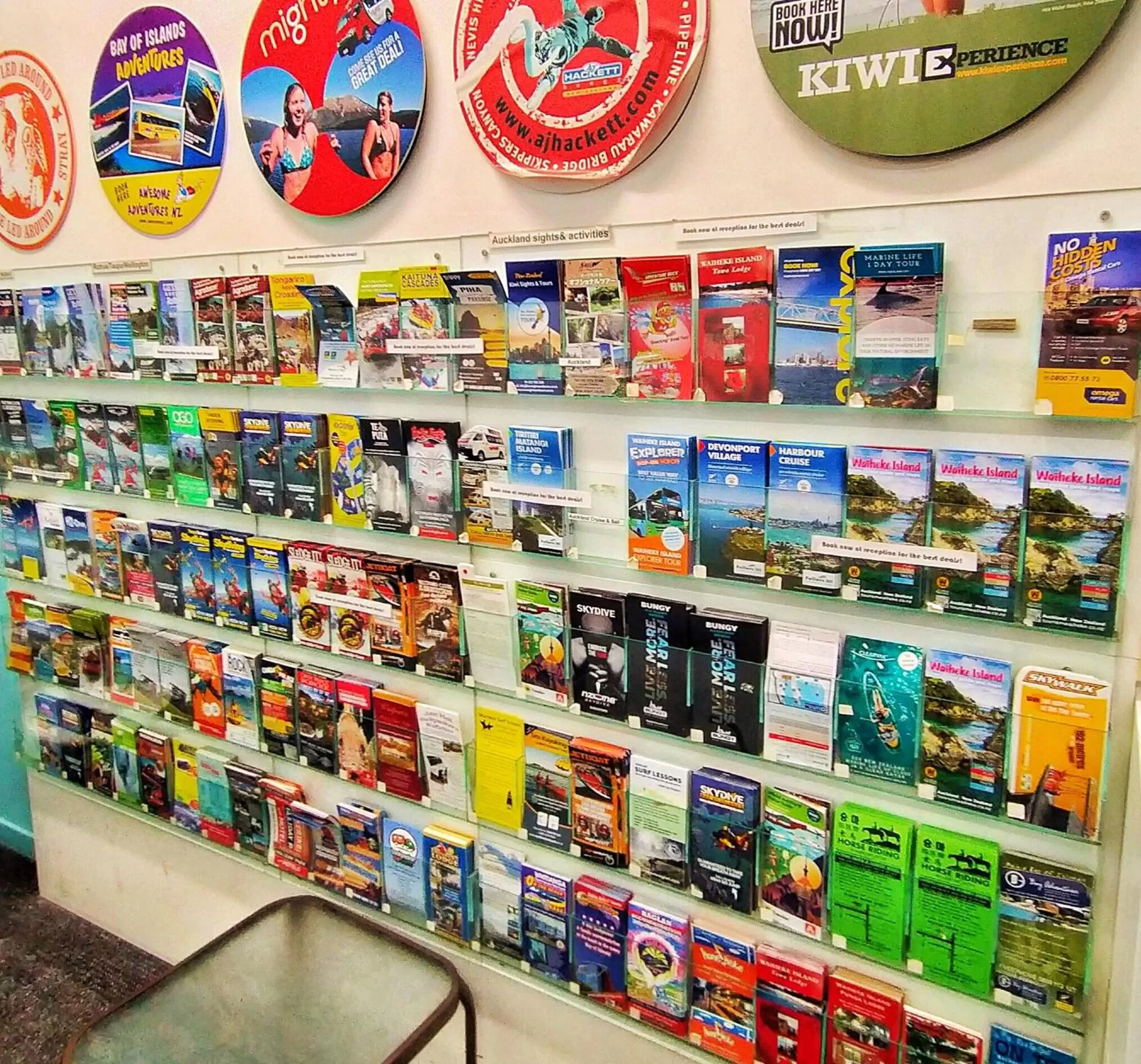 Horse-riding in Surf 'N' Snow Backpackers Across Sky Tower