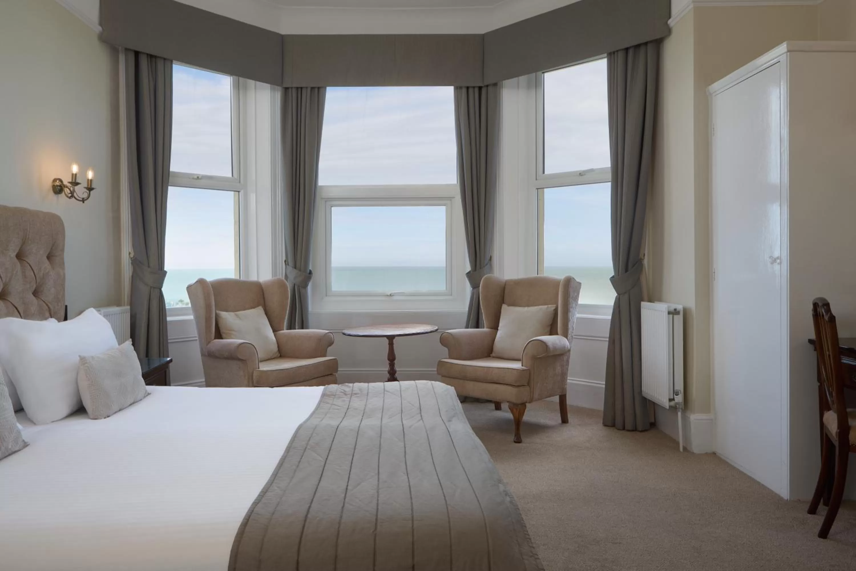 Bedroom, Bed in The Lansdowne, Eastbourne