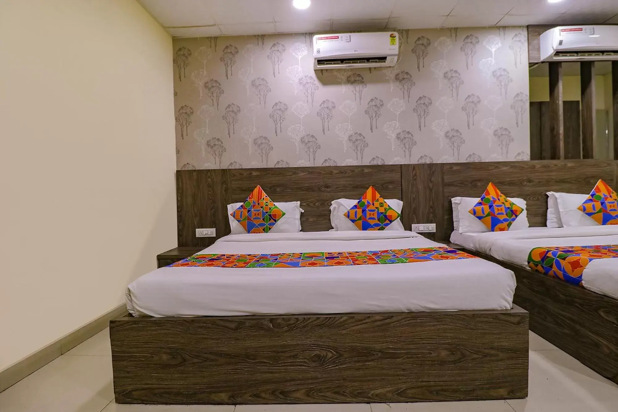 Family Room in FabHotel Heaven Agya Ludhiana Family Room in FabHotel Heaven Agya Ludhiana