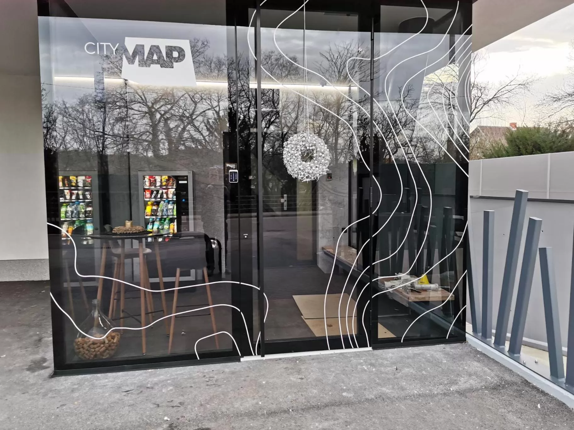 Lobby or reception in Hotel CityMap Maribor