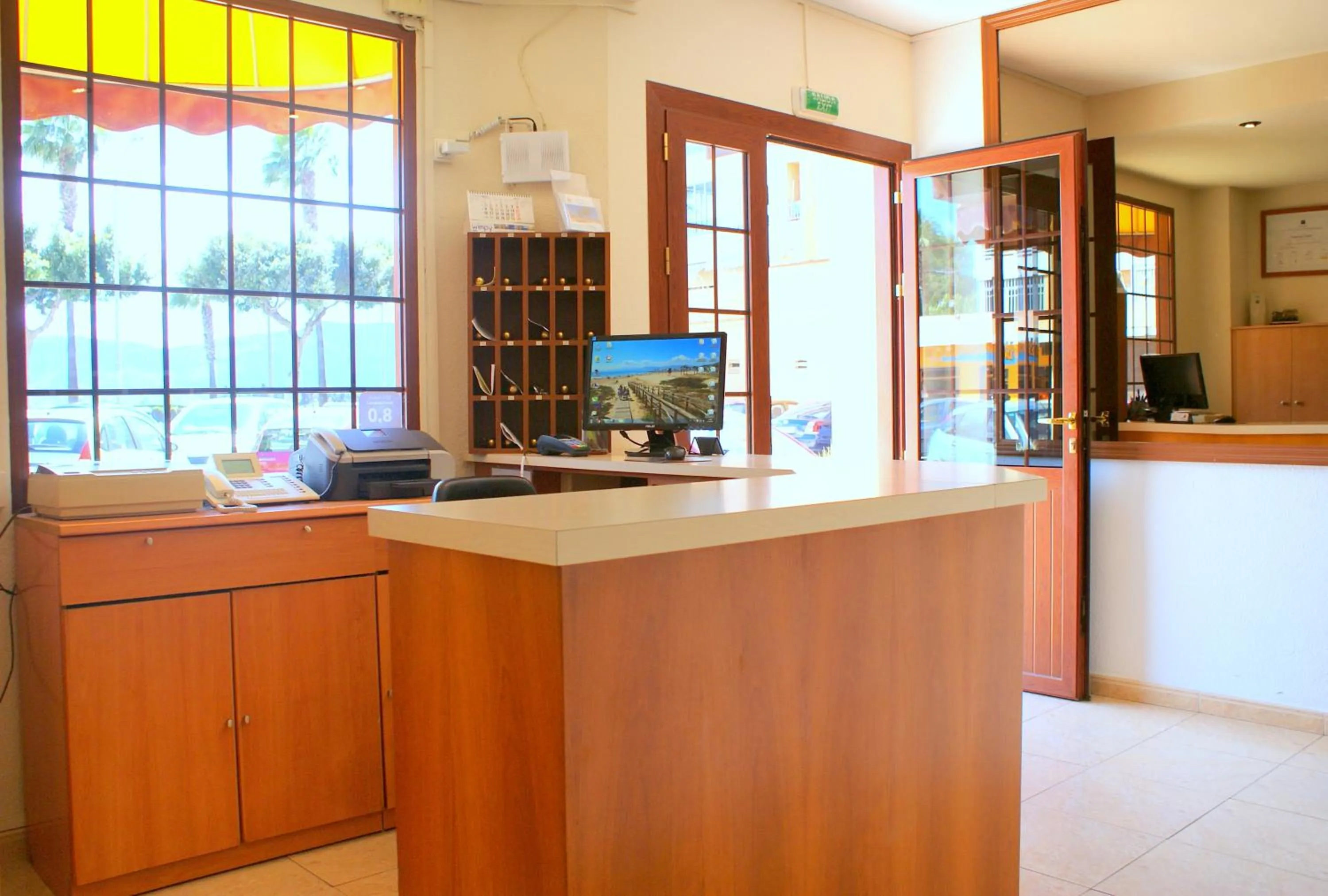 Lobby or reception in Hotel Carabela 2