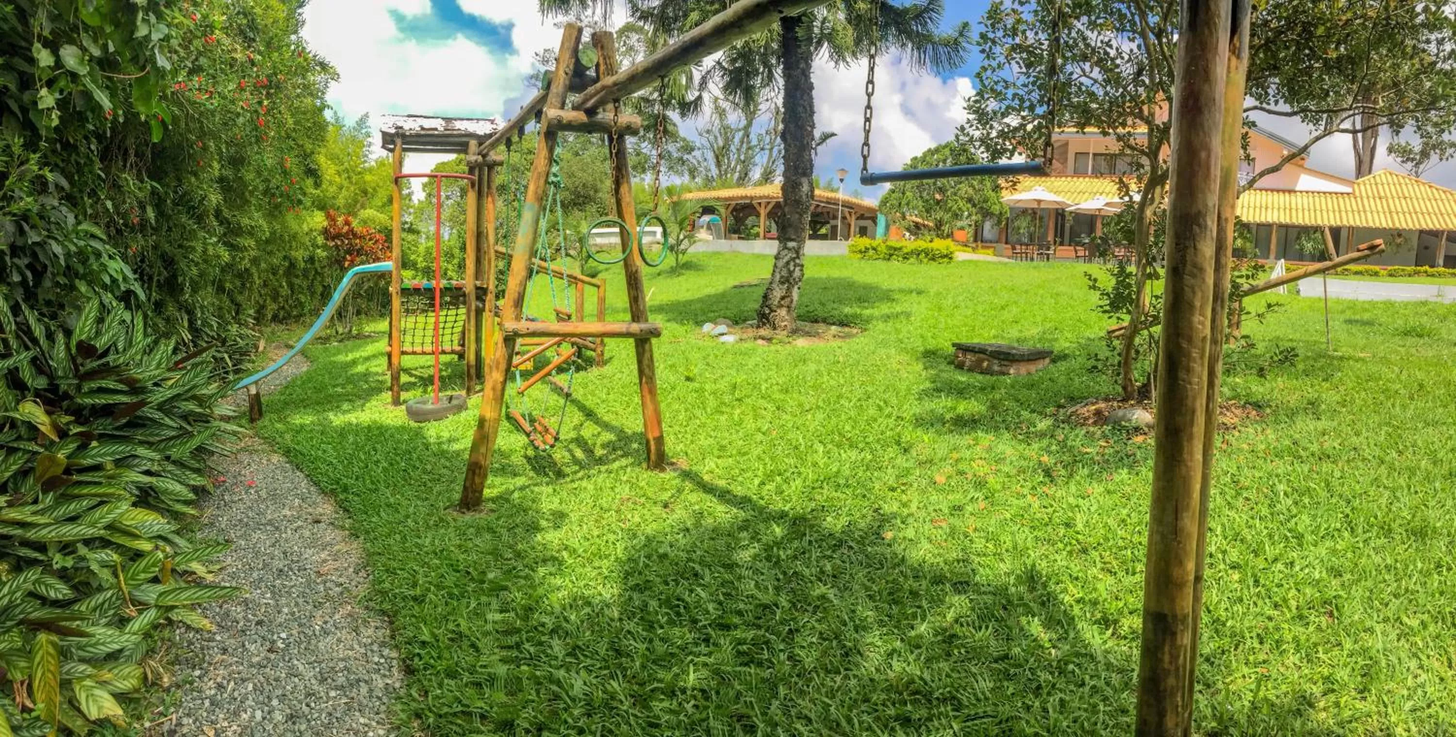 Garden, Children's Play Area in Cotinga Hotel Spa
