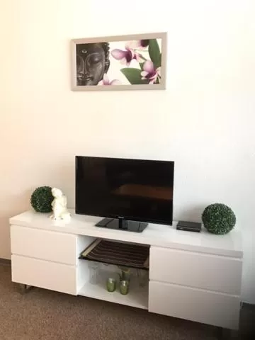 TV/Entertainment Center in Gästehaus beim Prinz