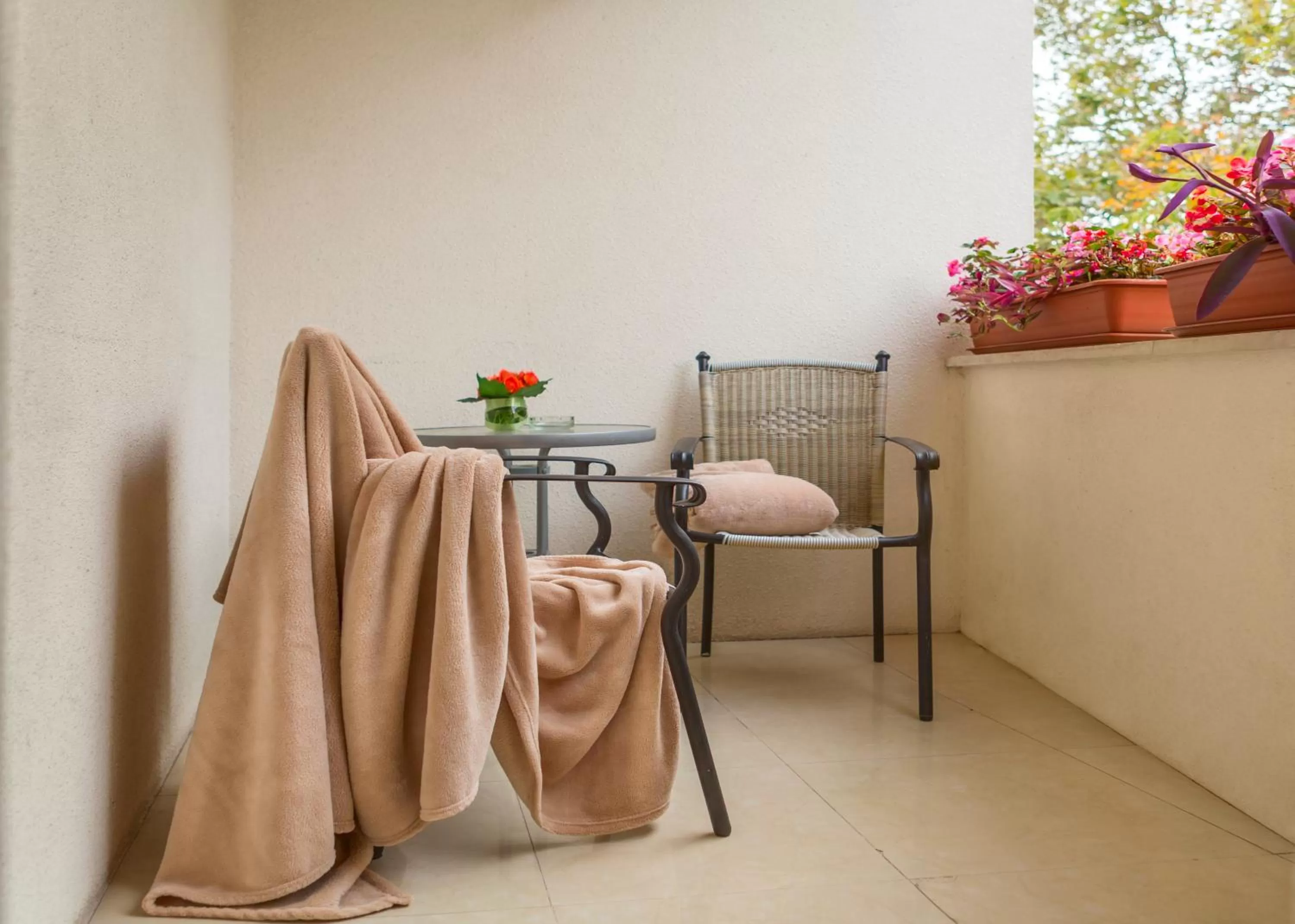 Balcony/Terrace, Seating Area in Lermontovskiy Hotel