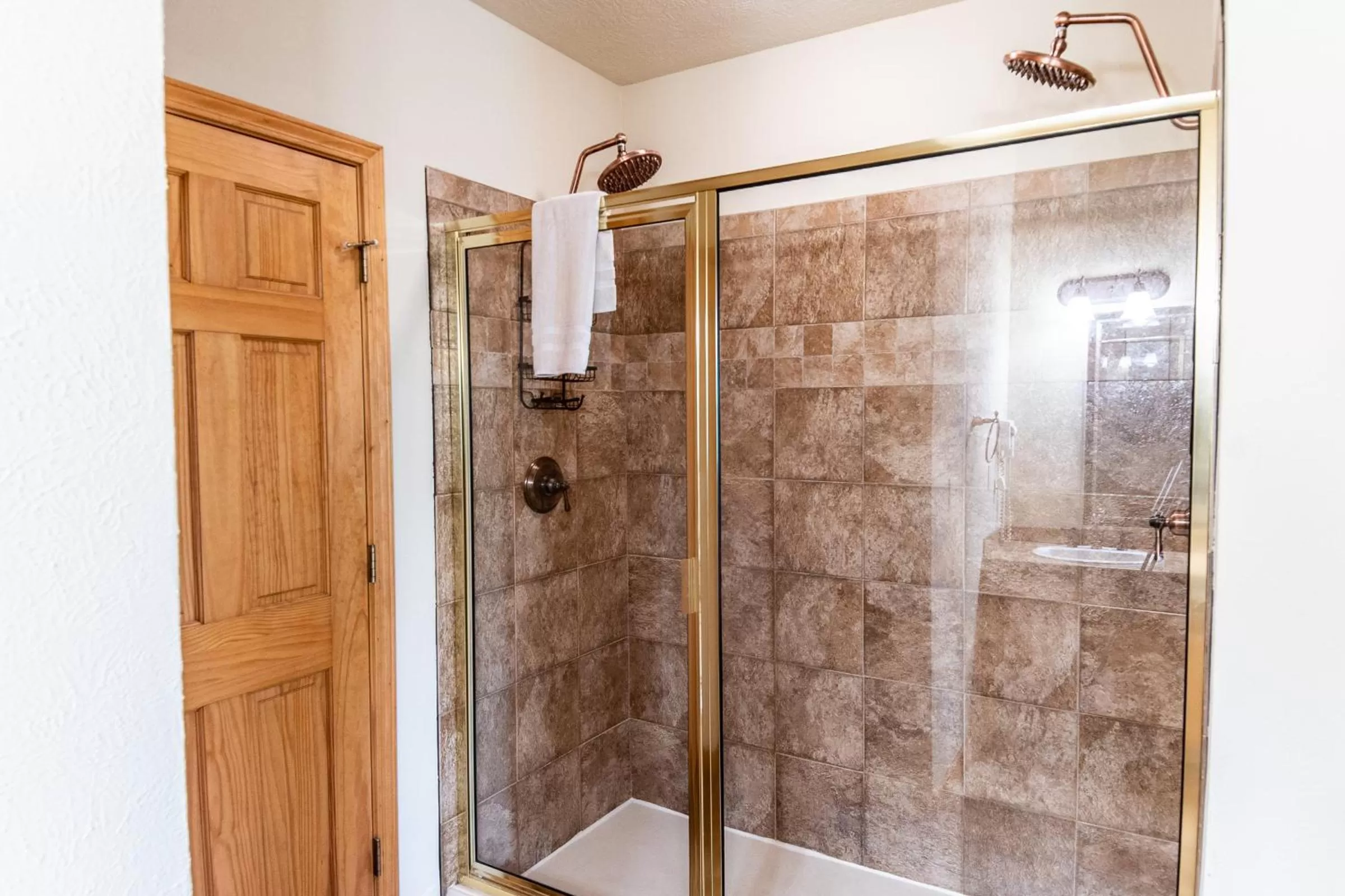 Shower in Cabins at Grand Mountain