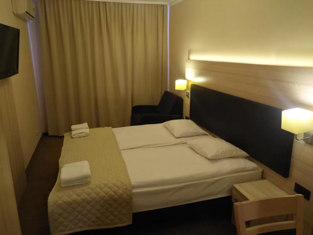 Bed in Spa Hotel Gloria Przemyśl