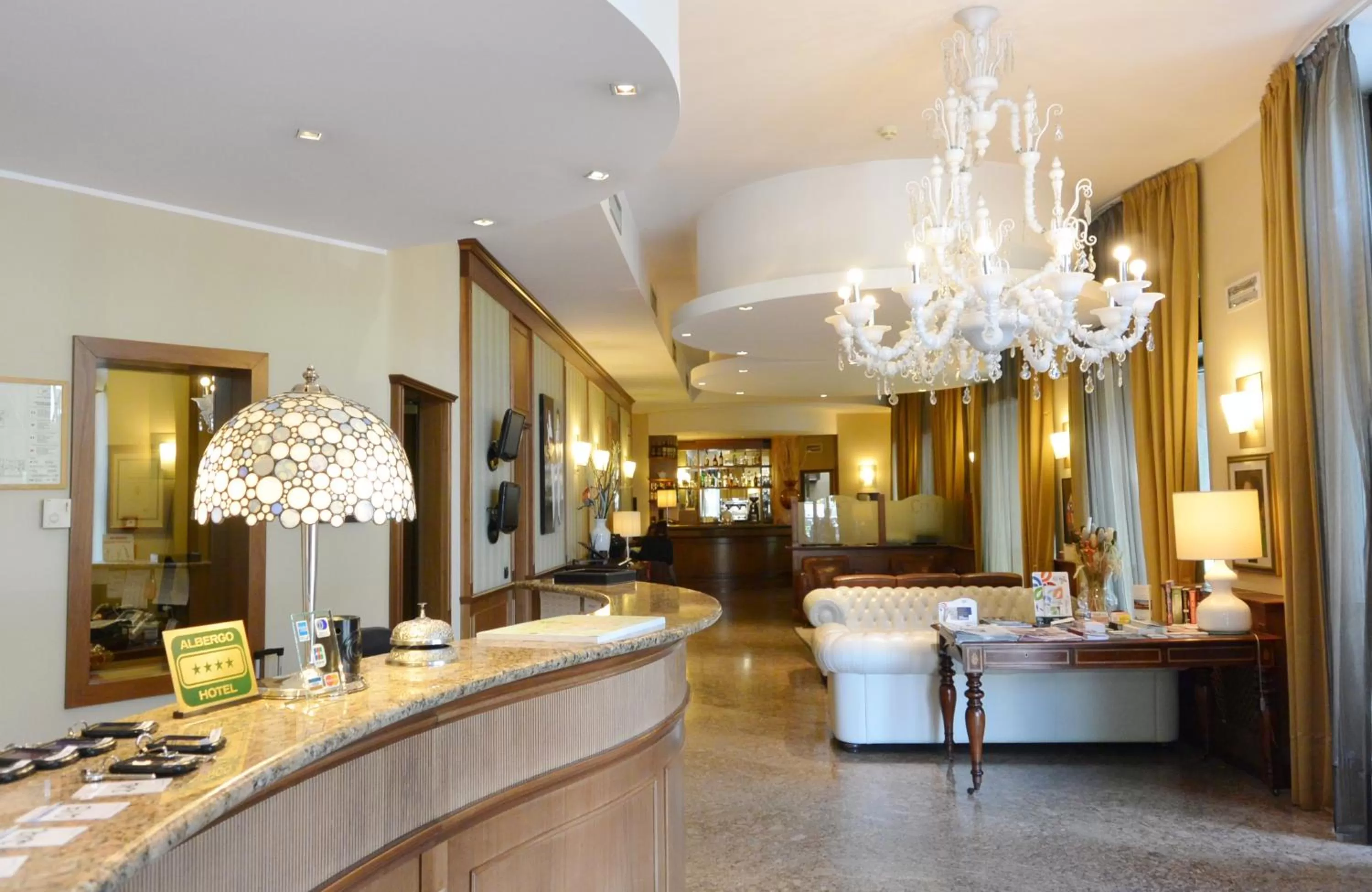 Lobby or reception in Hotel Moderno