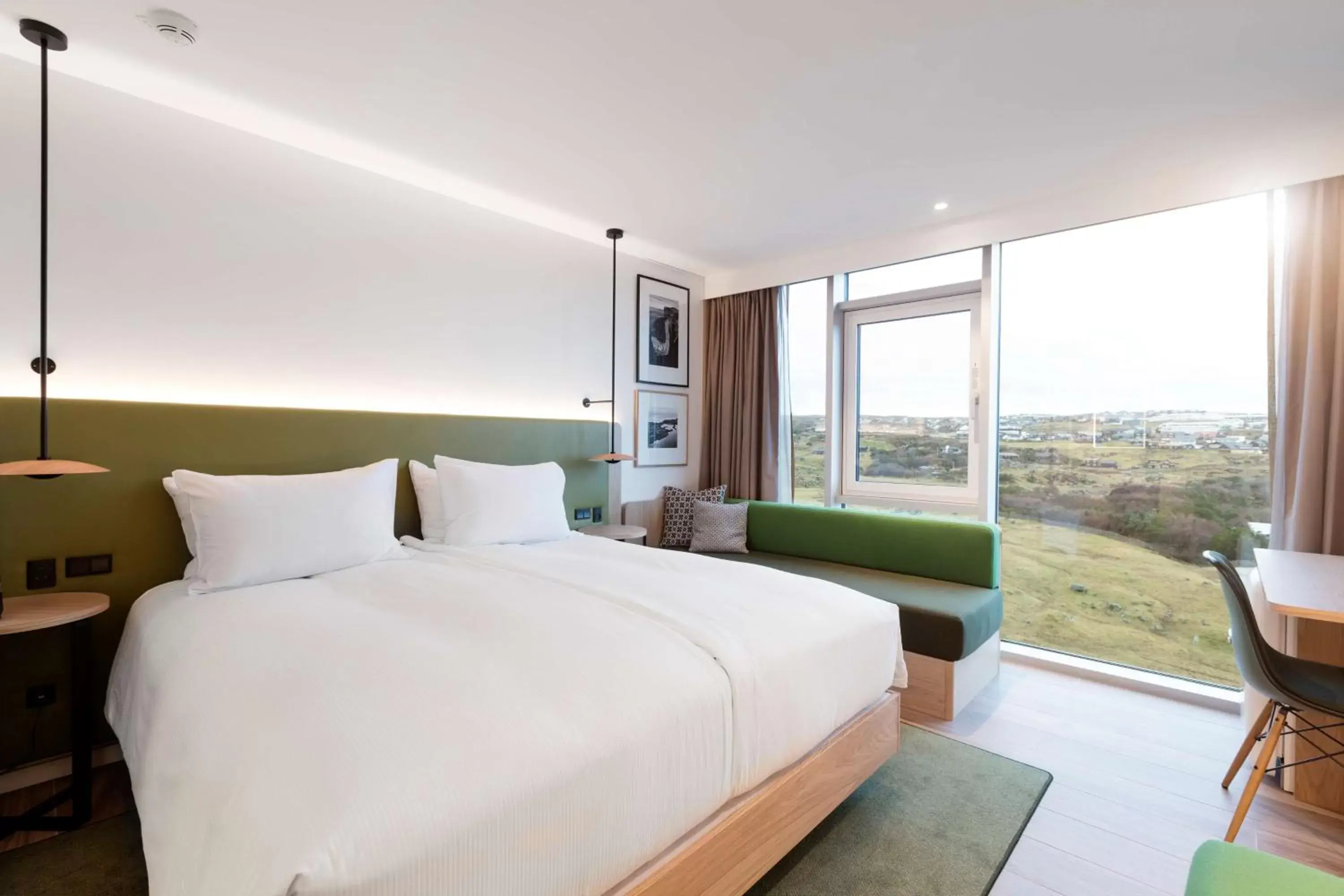 King Room with View in Hilton Garden Inn Faroe Islands King Room with View in Hilton Garden Inn Faroe Islands
