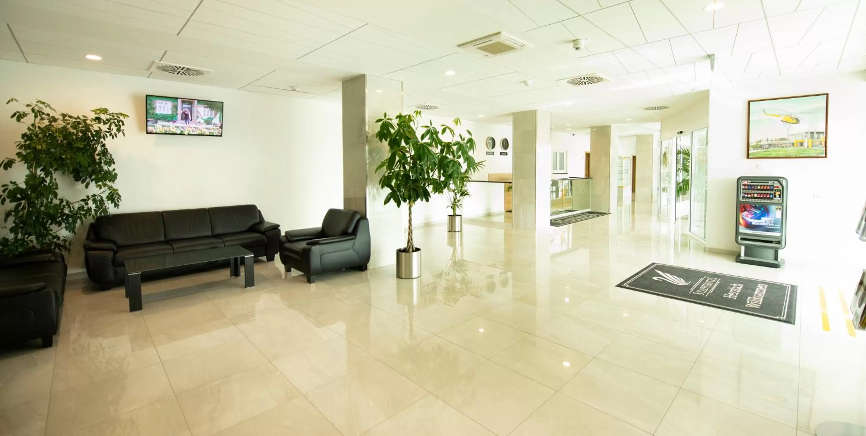 Lobby/Reception in Stadthotel Donauwörth