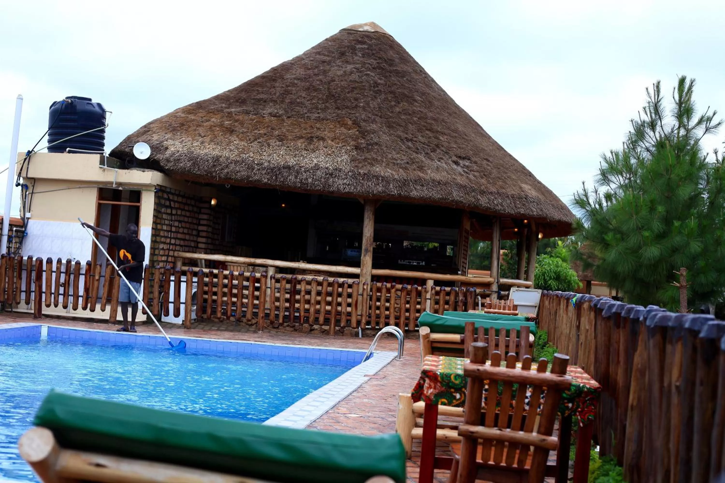 Swimming Pool in Elite Backpackers Services