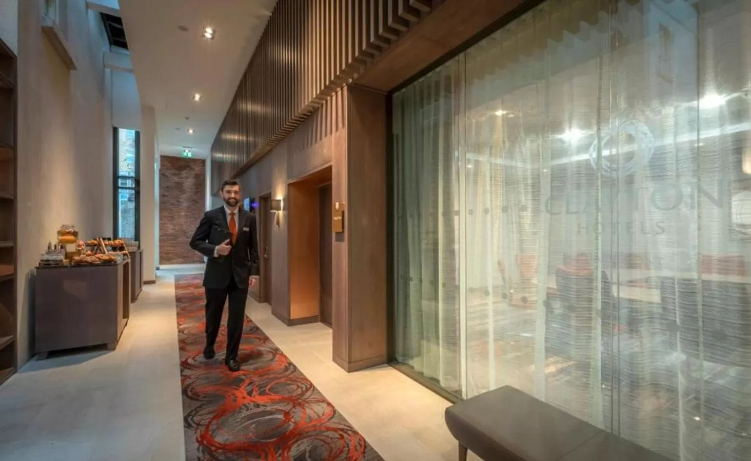 Lobby or reception in Clayton Hotel Manchester City Centre