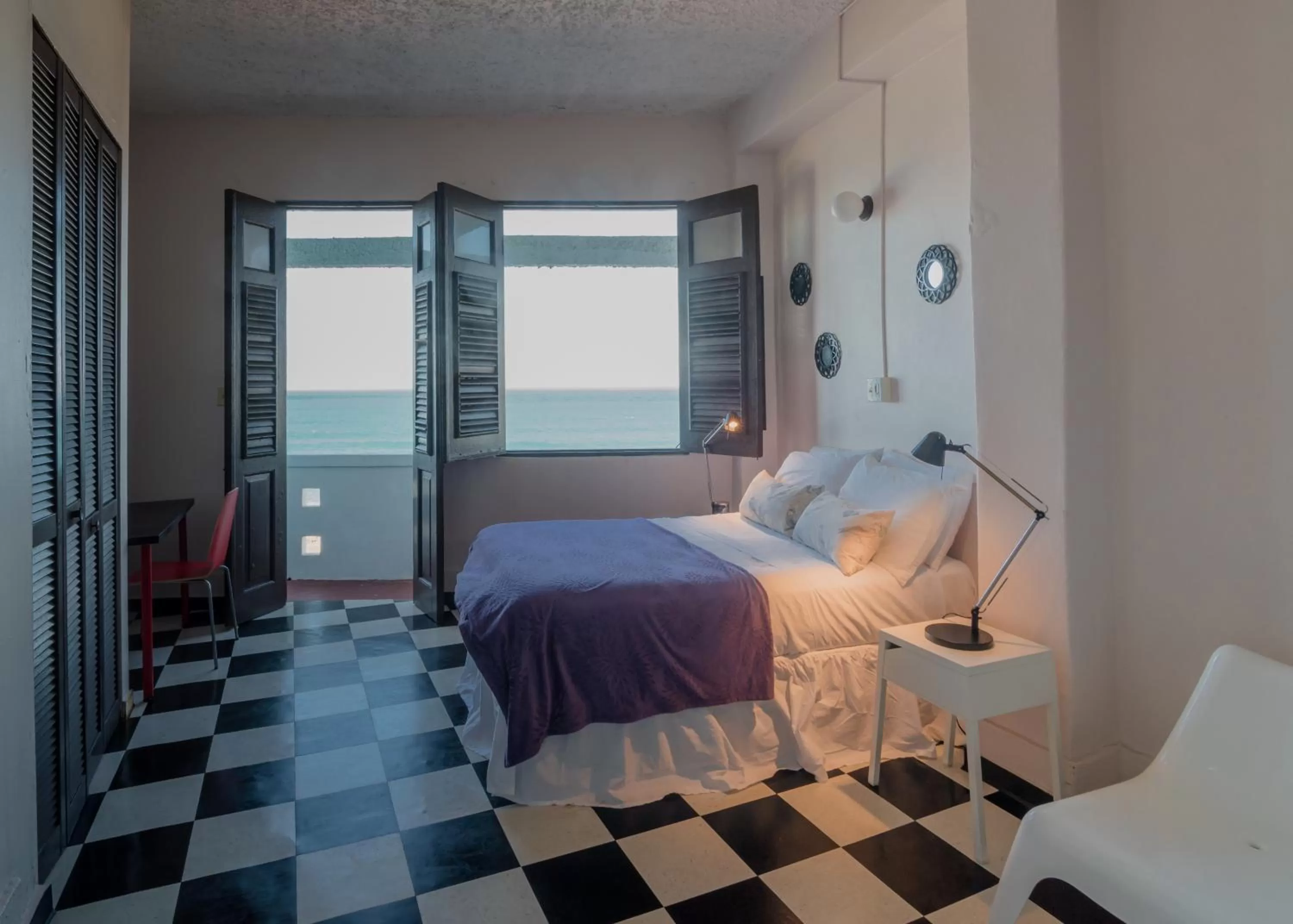 Day, Bed in La Capitana Old San Juan Building