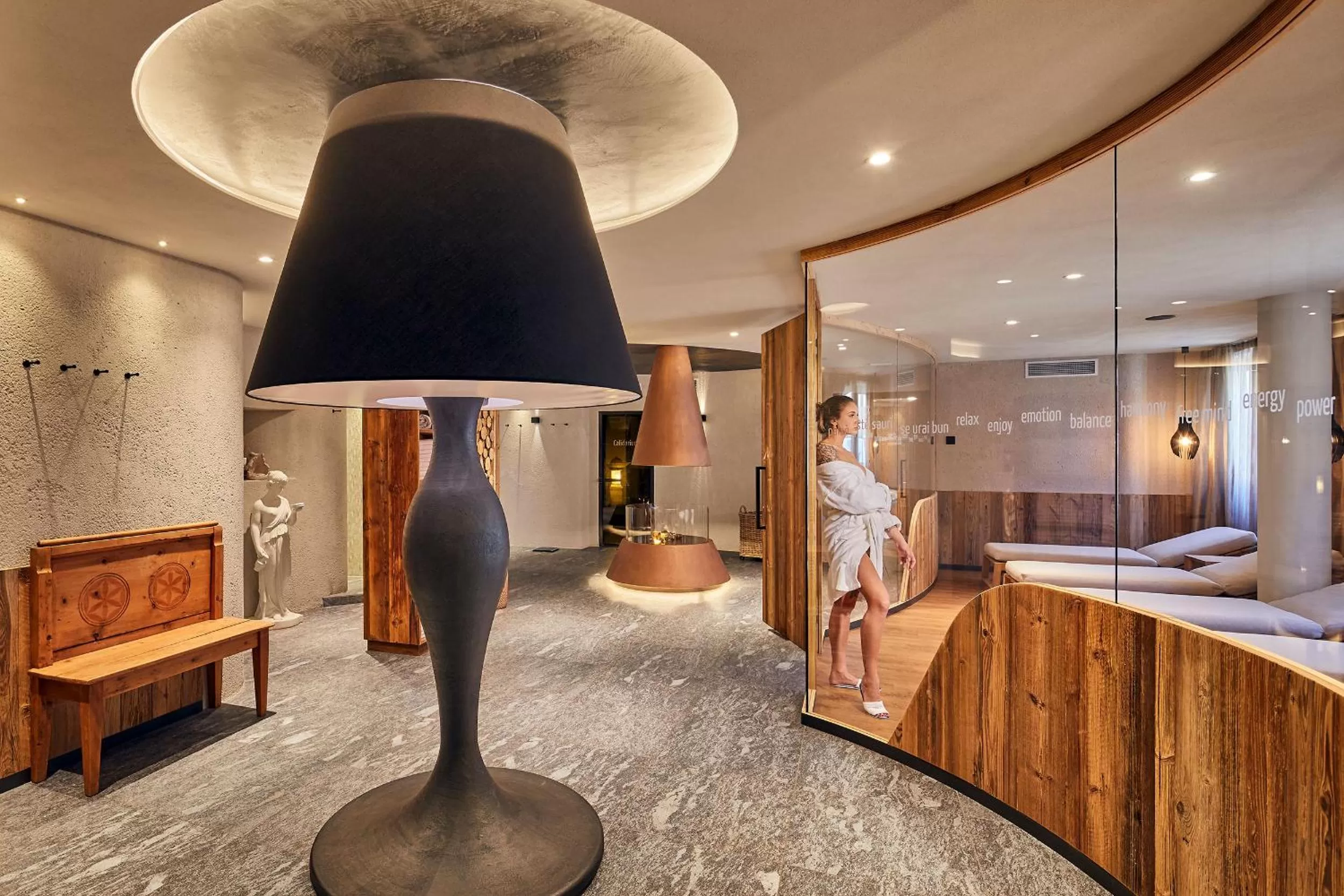 Spa and wellness centre/facilities in Hotel Marmolada