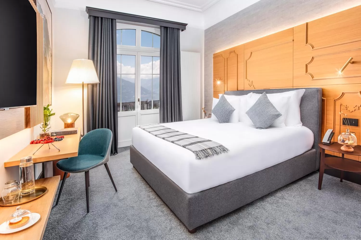 Bed in Villars Palace