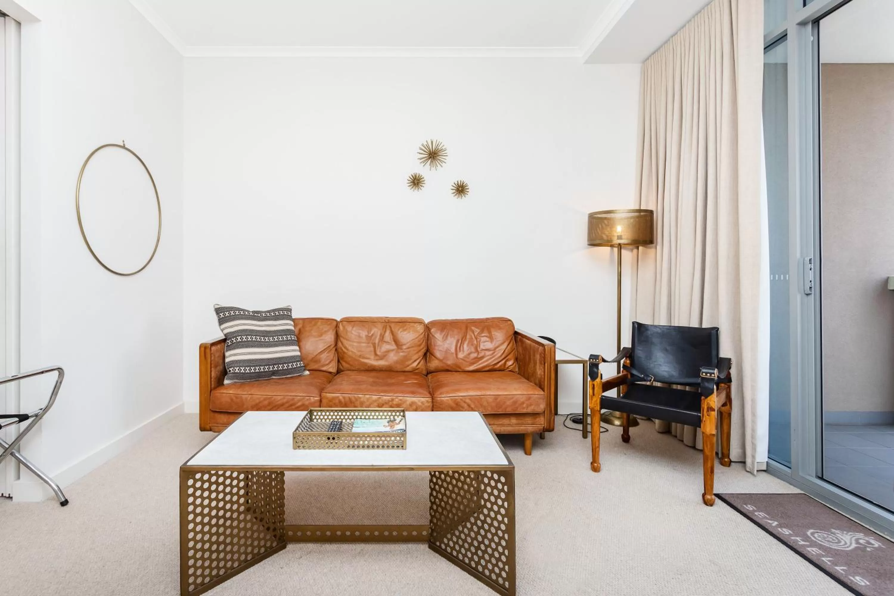 Living room in Nautica Residences Fremantle