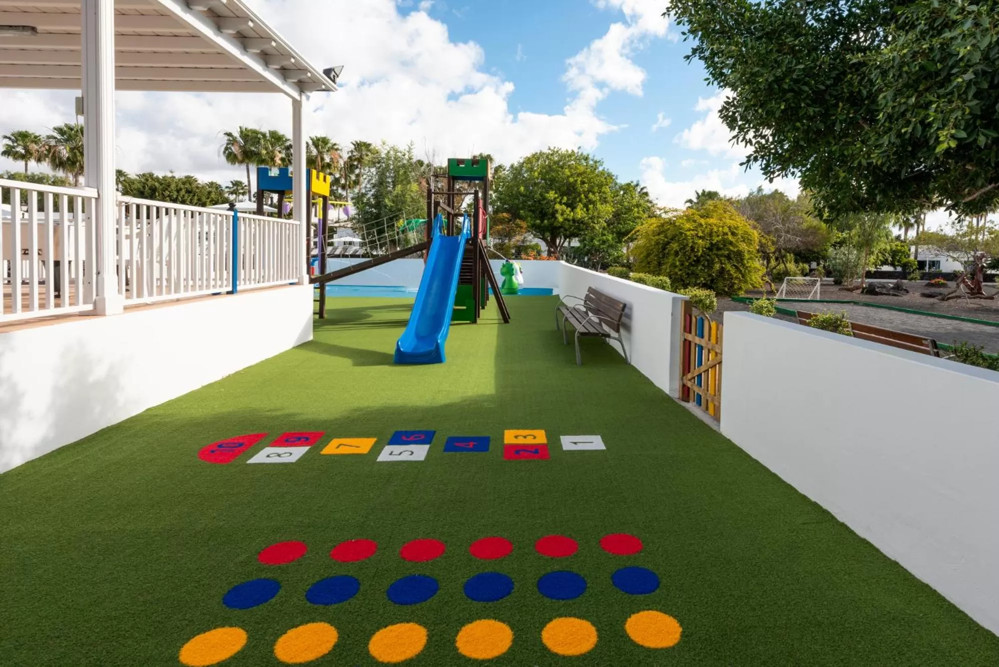 Children play ground in Hyde Park Lane