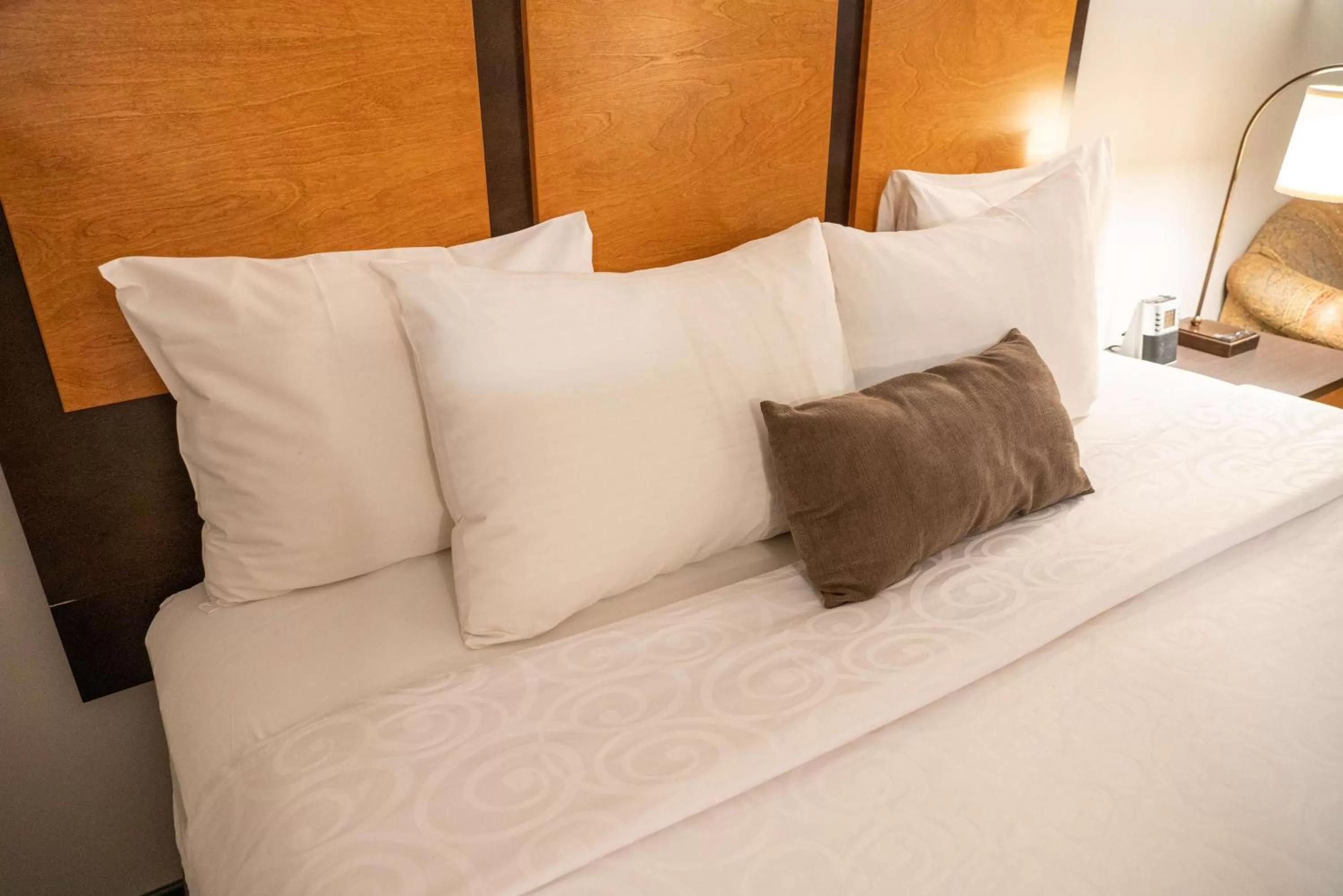 Bed in Pocaterra Inn & Waterslide