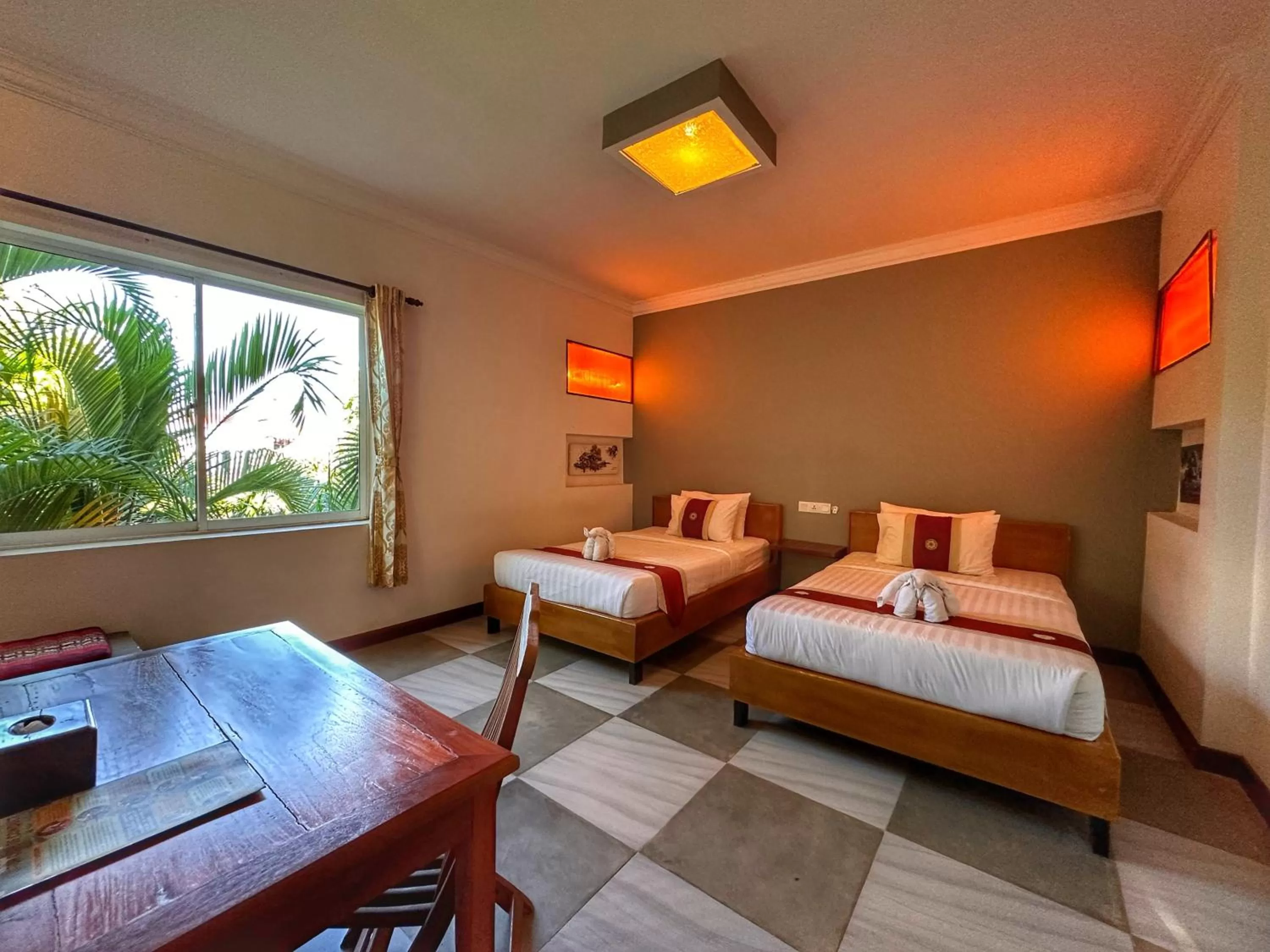 Deluxe Twin Room in Villa Um Theara, Siem Reap