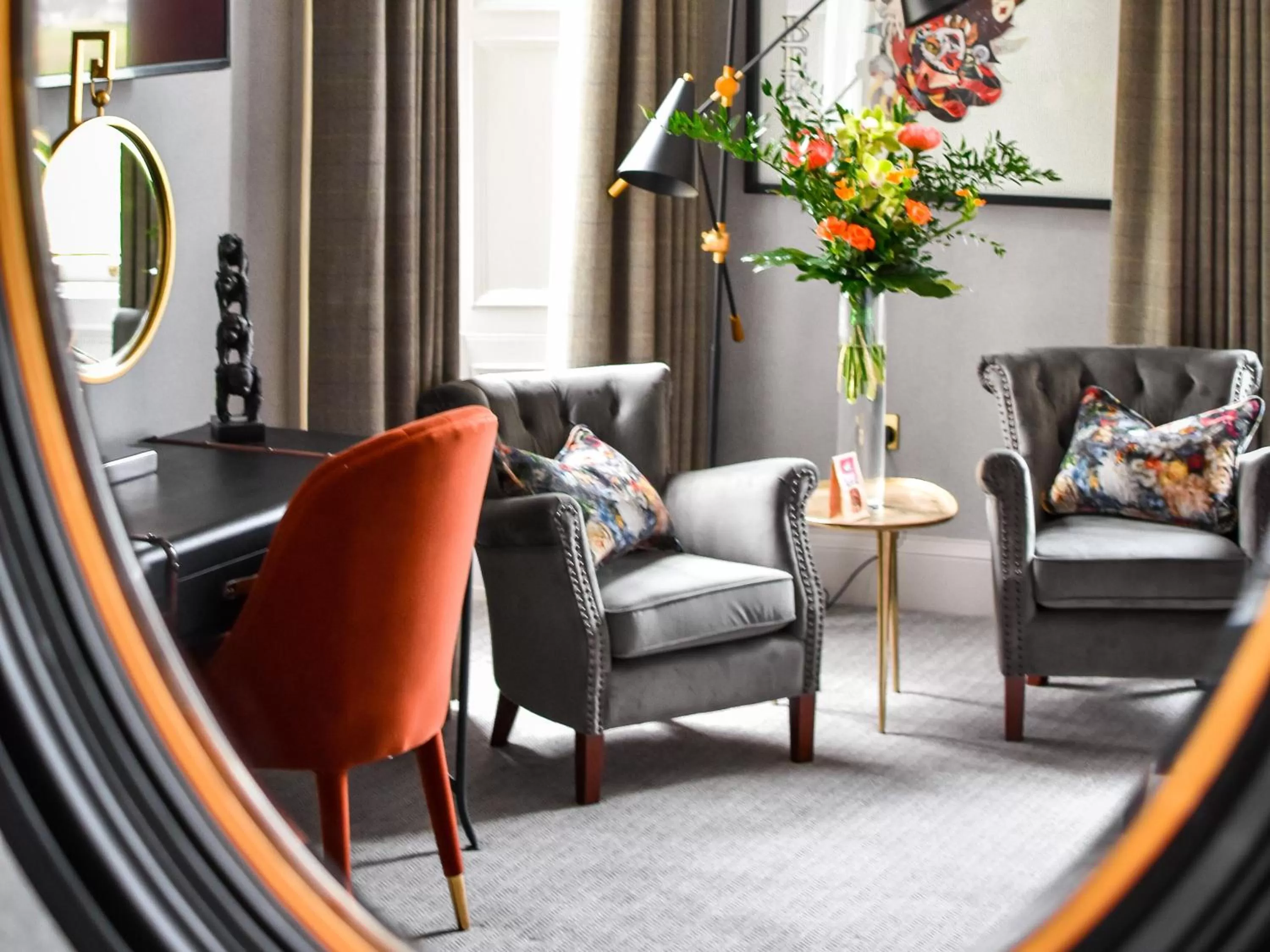 Seating area in The Meadowpark Bar, Kitchen & Rooms