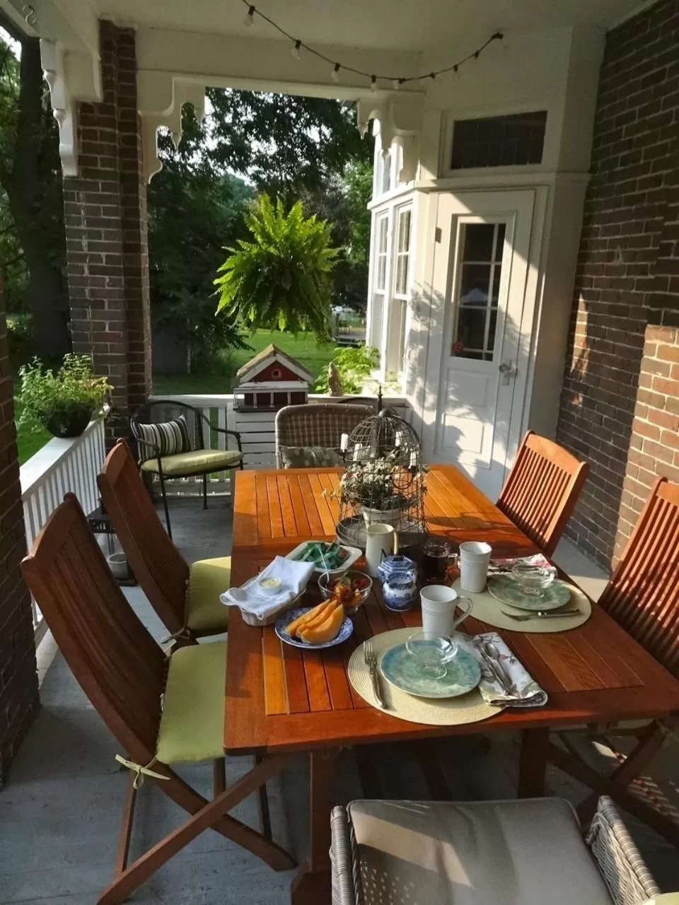 Balcony/Terrace in The Captain's House heritage bed & breakfast