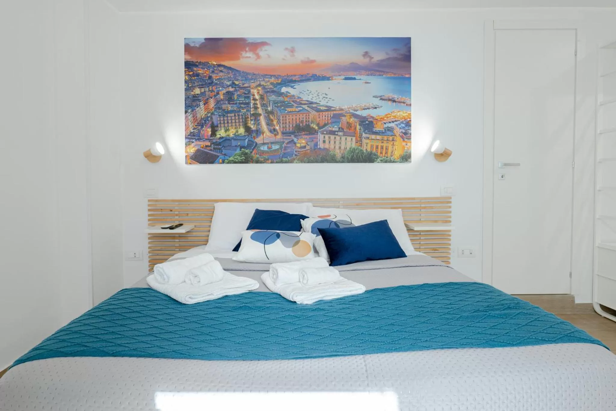 Decorative detail, Bed in Bosco Mattavona