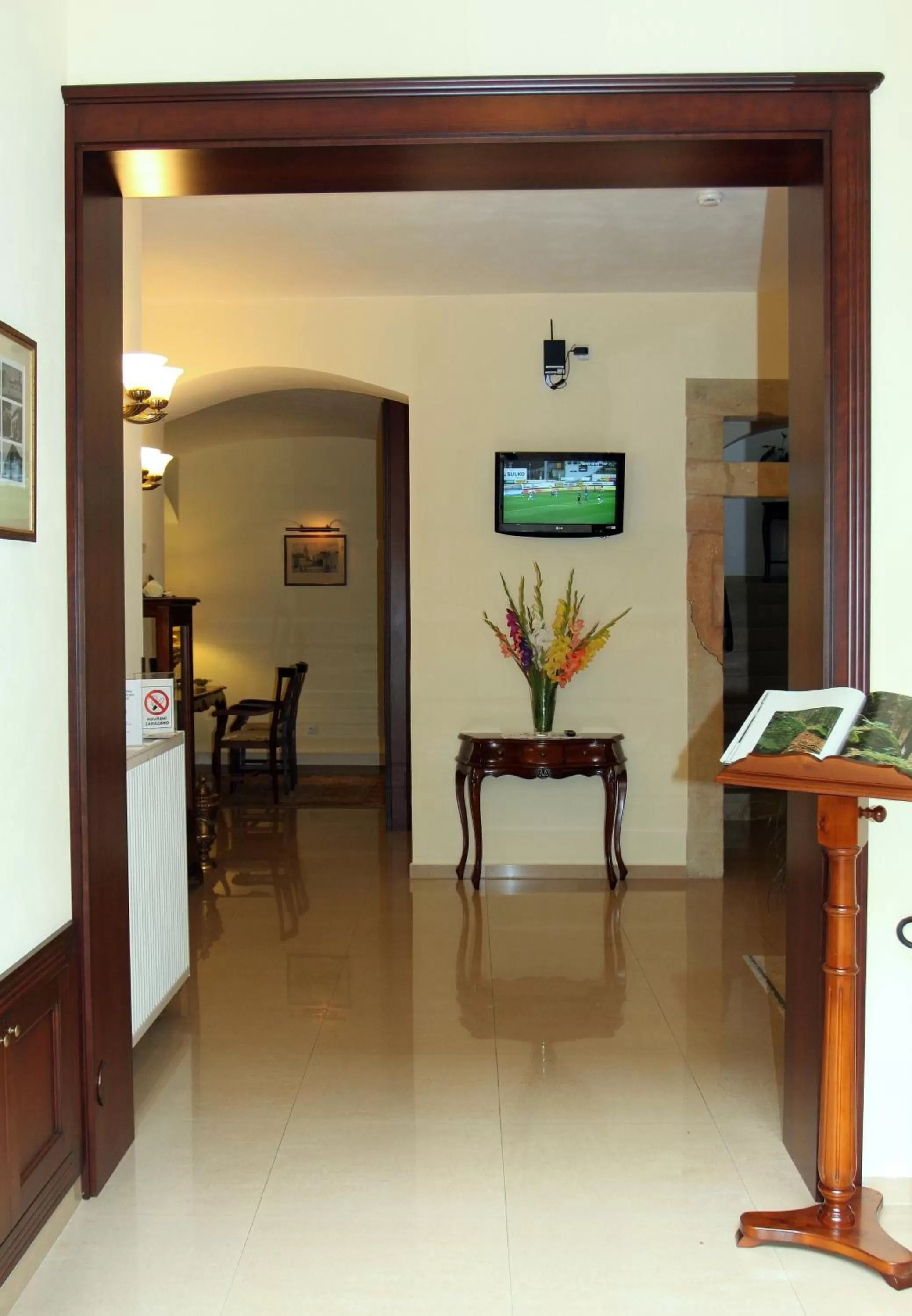 Lobby or reception in Hotel U Krále