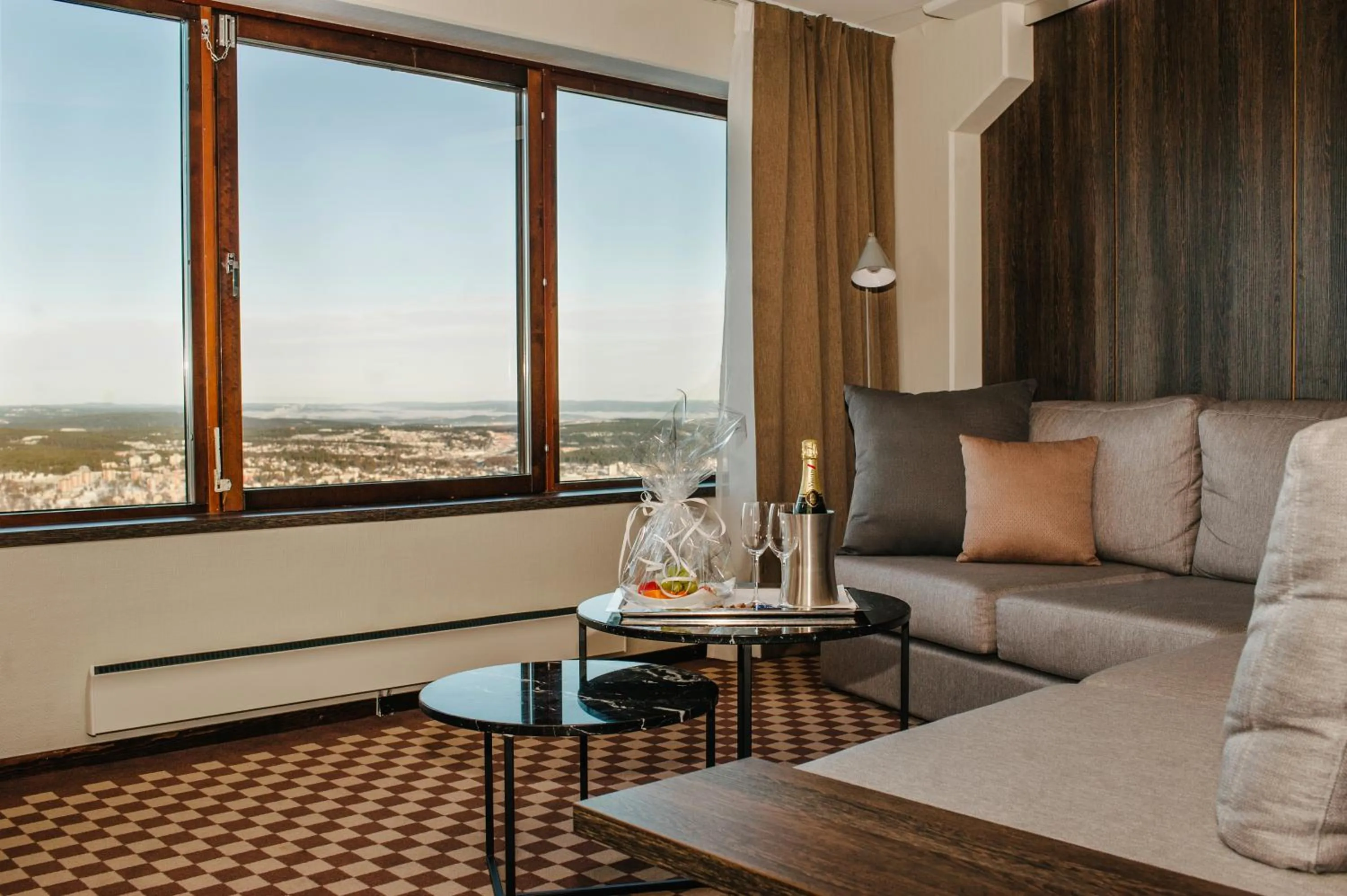 Shower in Hotell Södra Berget