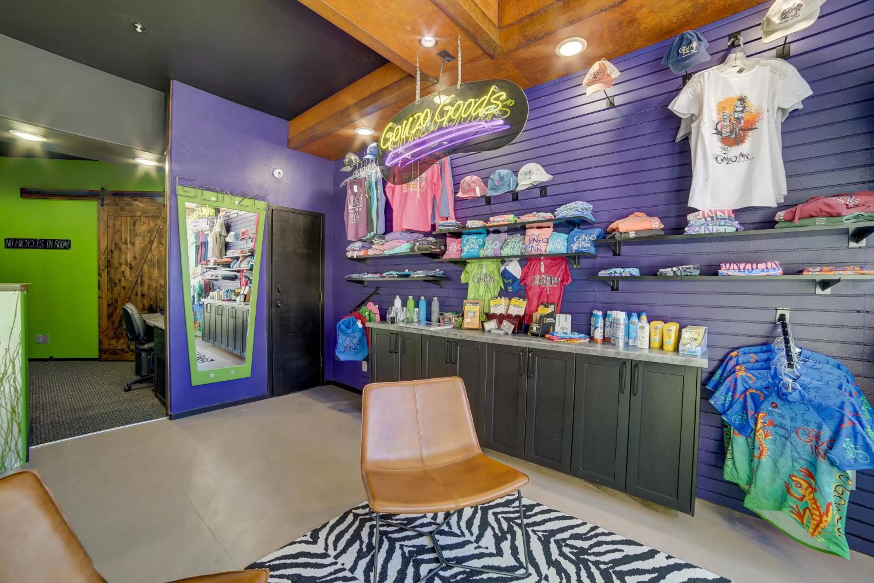 Facade/entrance in The Gonzo Inn