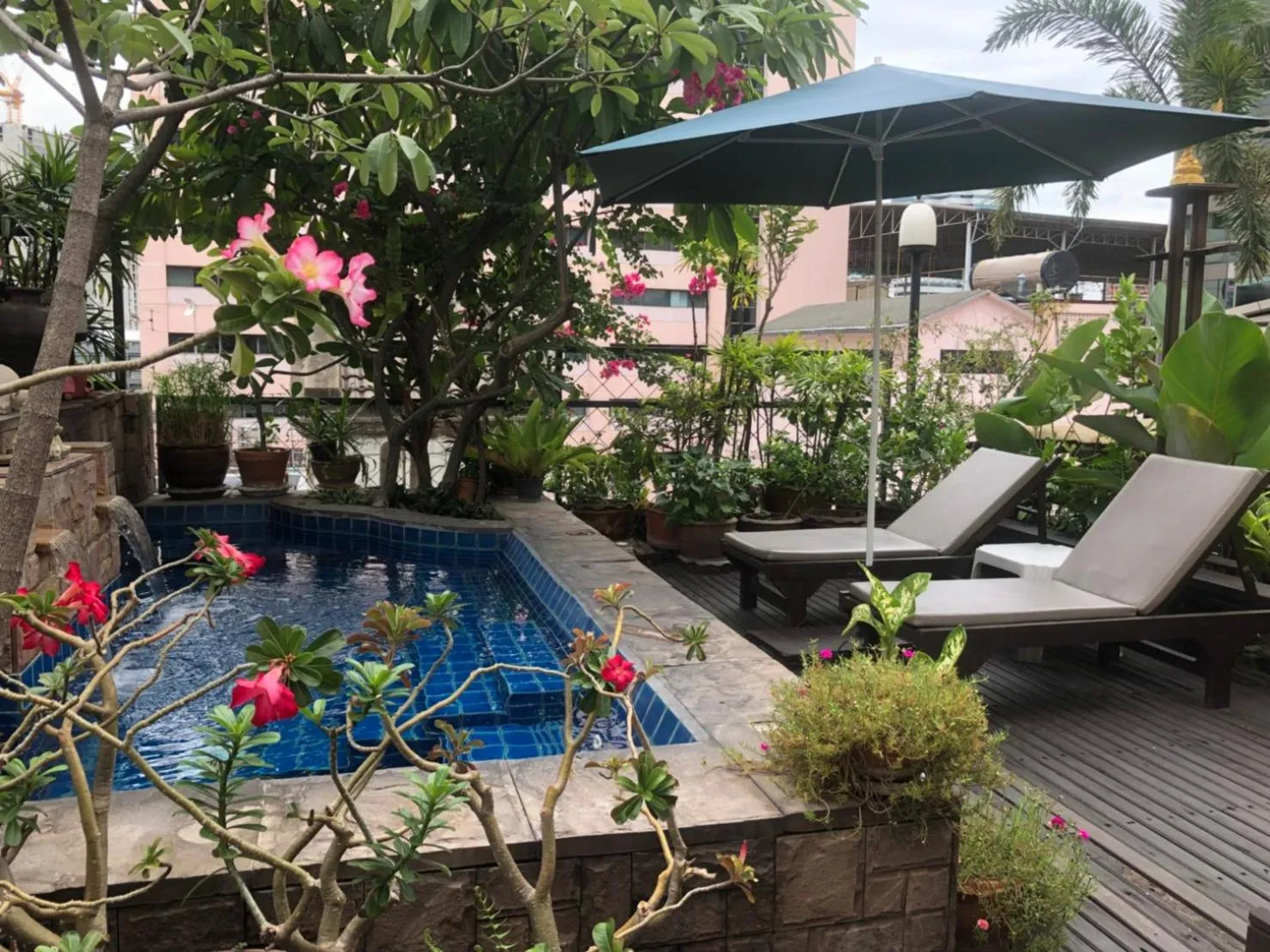 Swimming pool in The Siam Heritage Hotel