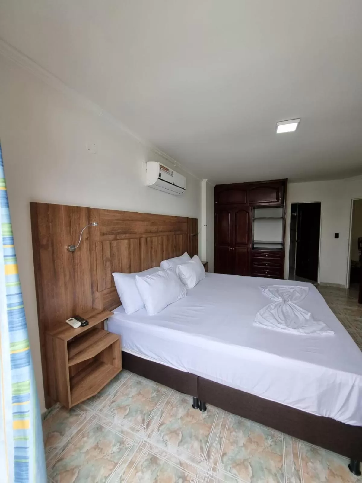 Bed in Zahira Hotel Melgar