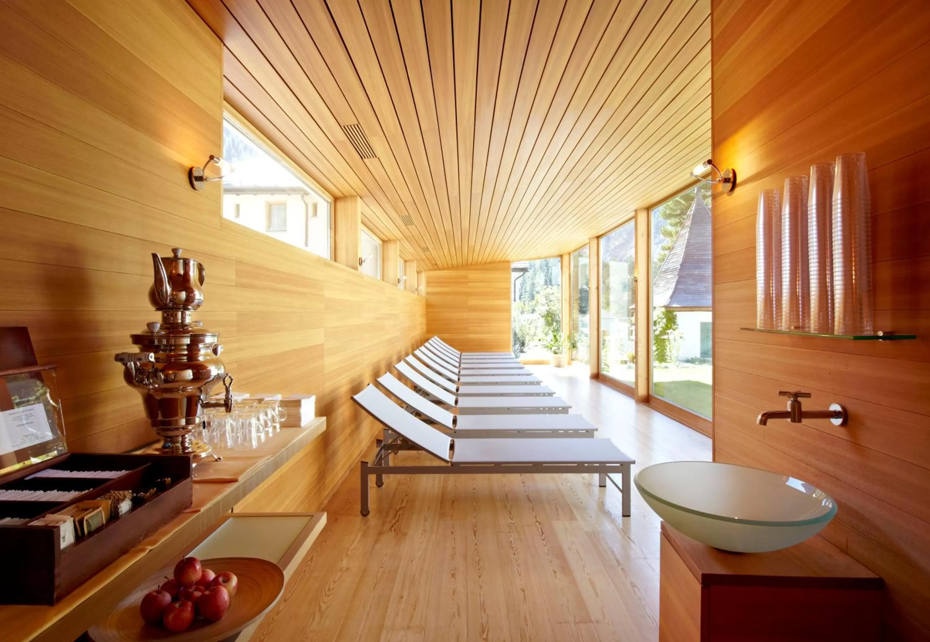 Spa and wellness centre/facilities in Hotel Steinbock Pontresina