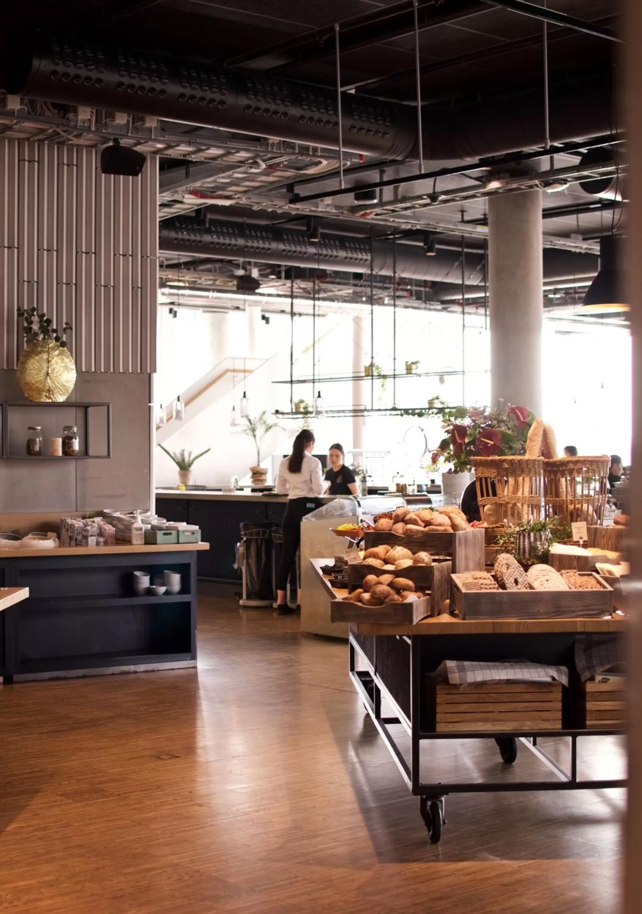 Buffet breakfast in Clarion Hotel Malmö Live