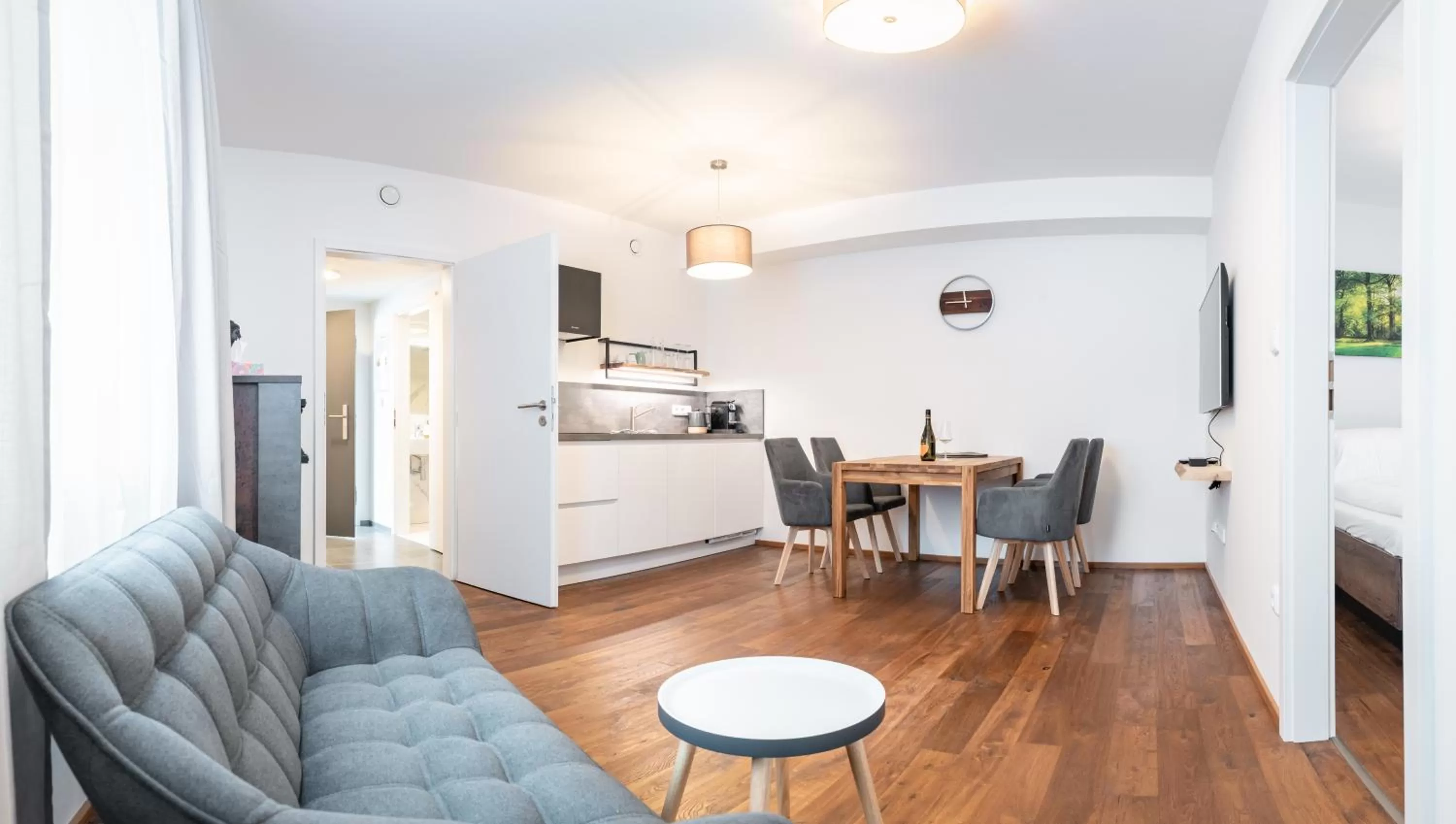 Kitchen or kitchenette, Dining Area in Resort Vrchlabí