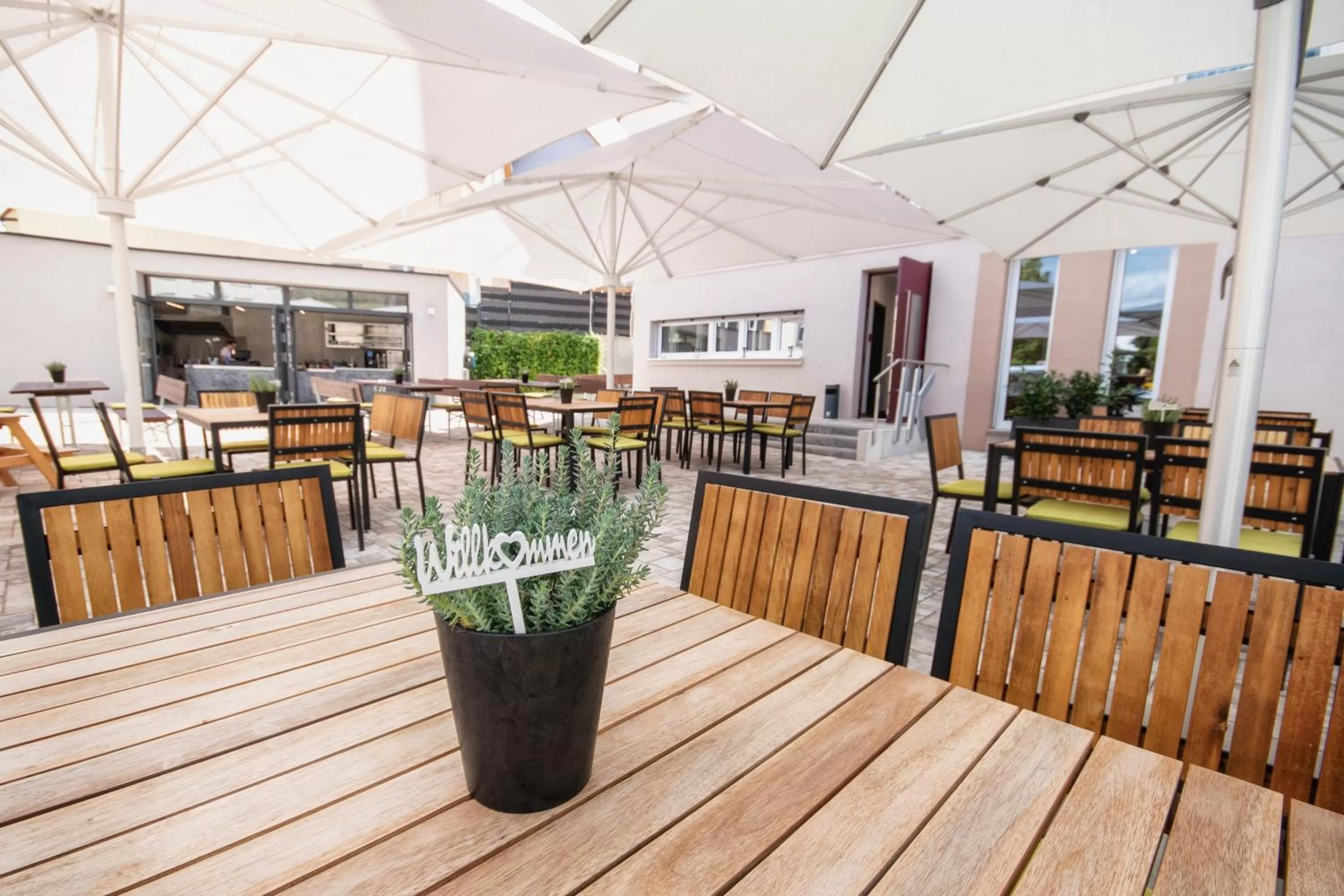 Patio in Hotel Kupferzell