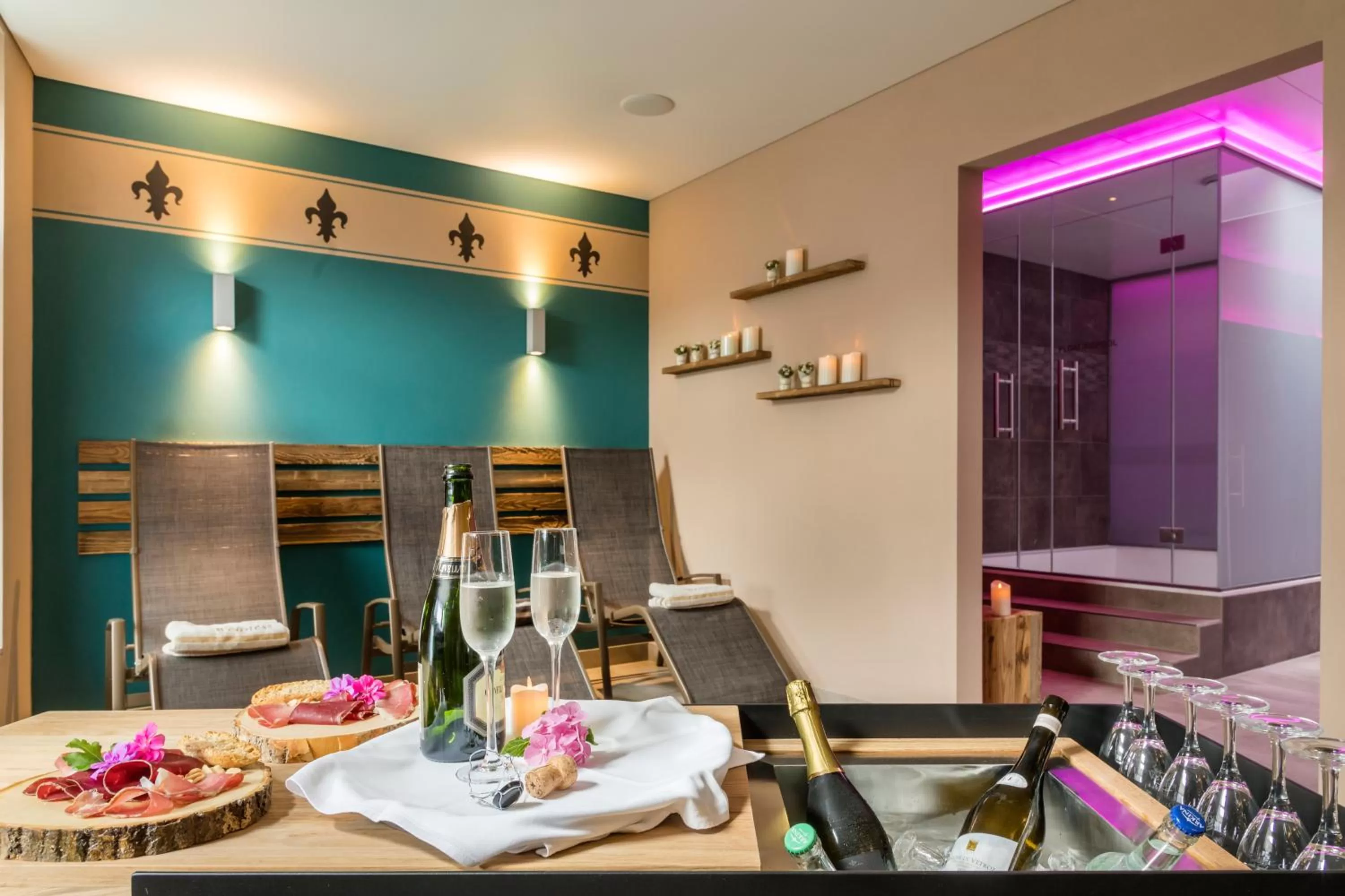 Spa and wellness centre/facilities in Hotel Alex Business & SPA