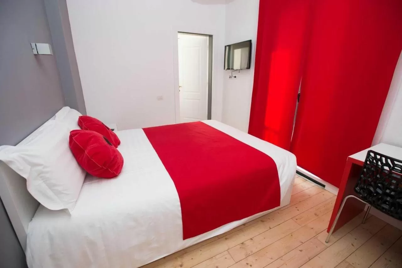 Bedroom, Bed in Hotel Rimini Tirana