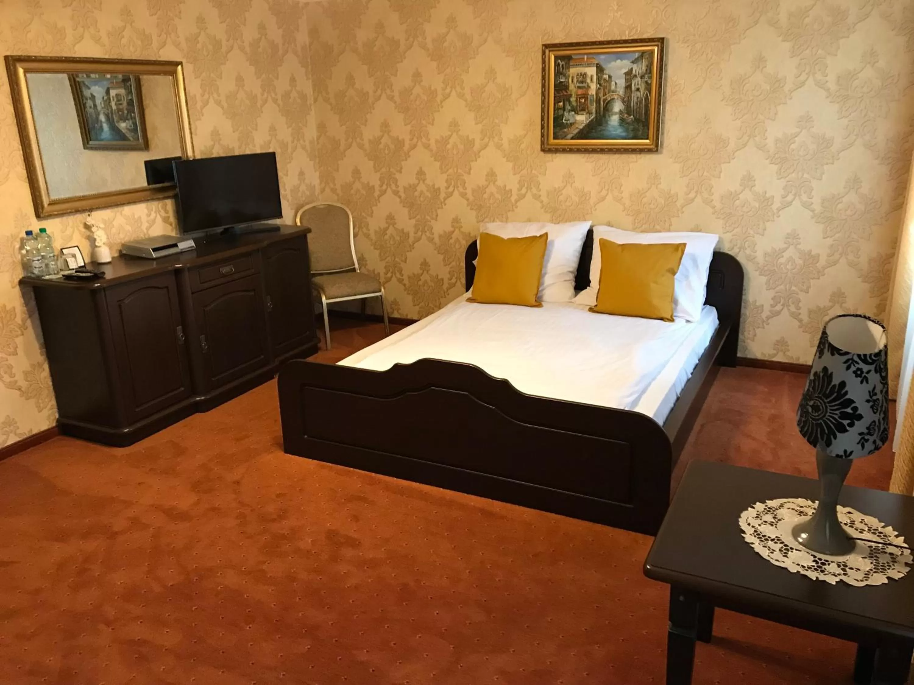 Bed in Hotel Restauracja Willa Radwan