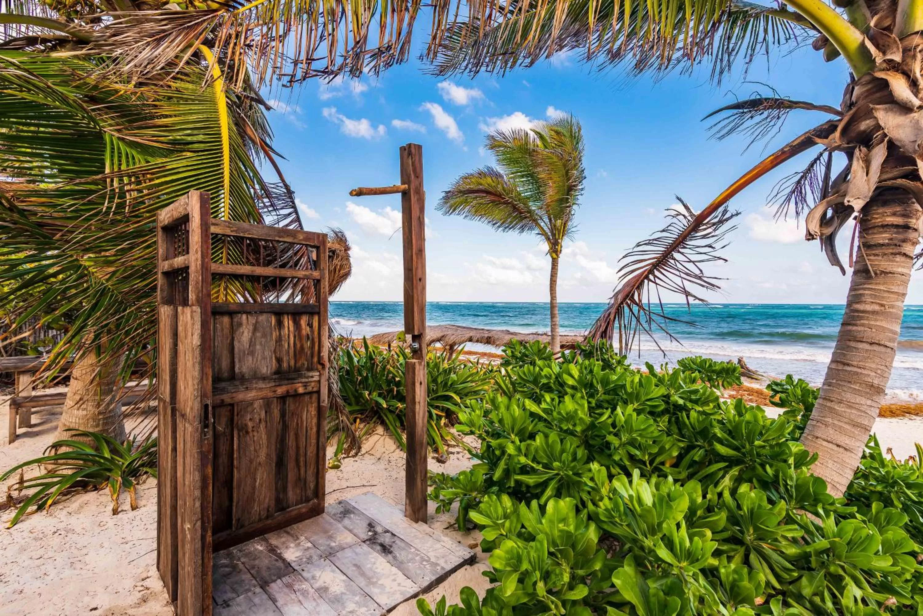 Shower in Casa Phoenix Tulum